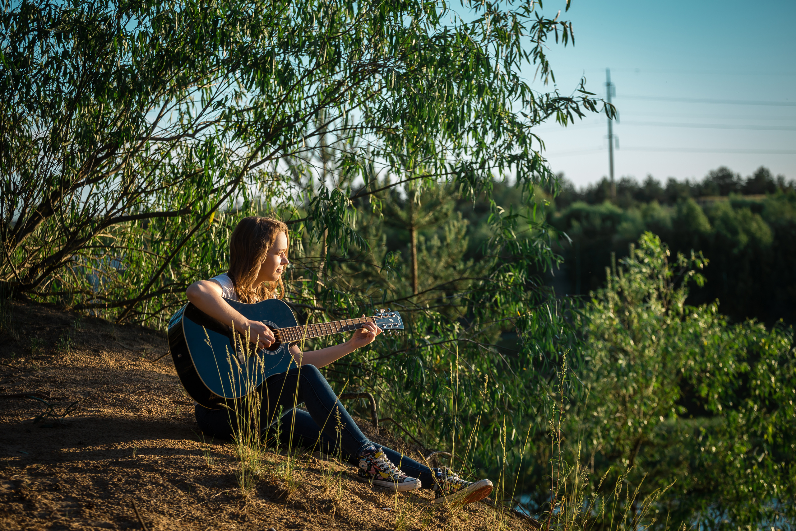 Прогулка Аси и Димы. Фотографиня Мария Дикова