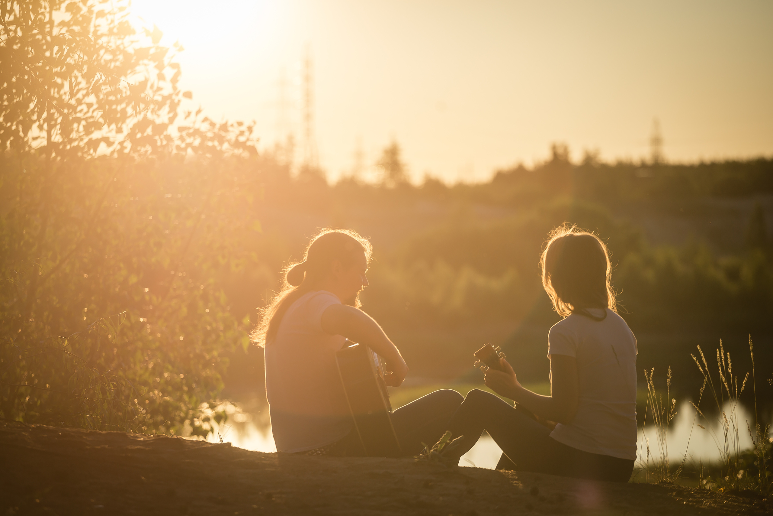 Прогулка Аси и Димы. Фотографиня Мария Дикова