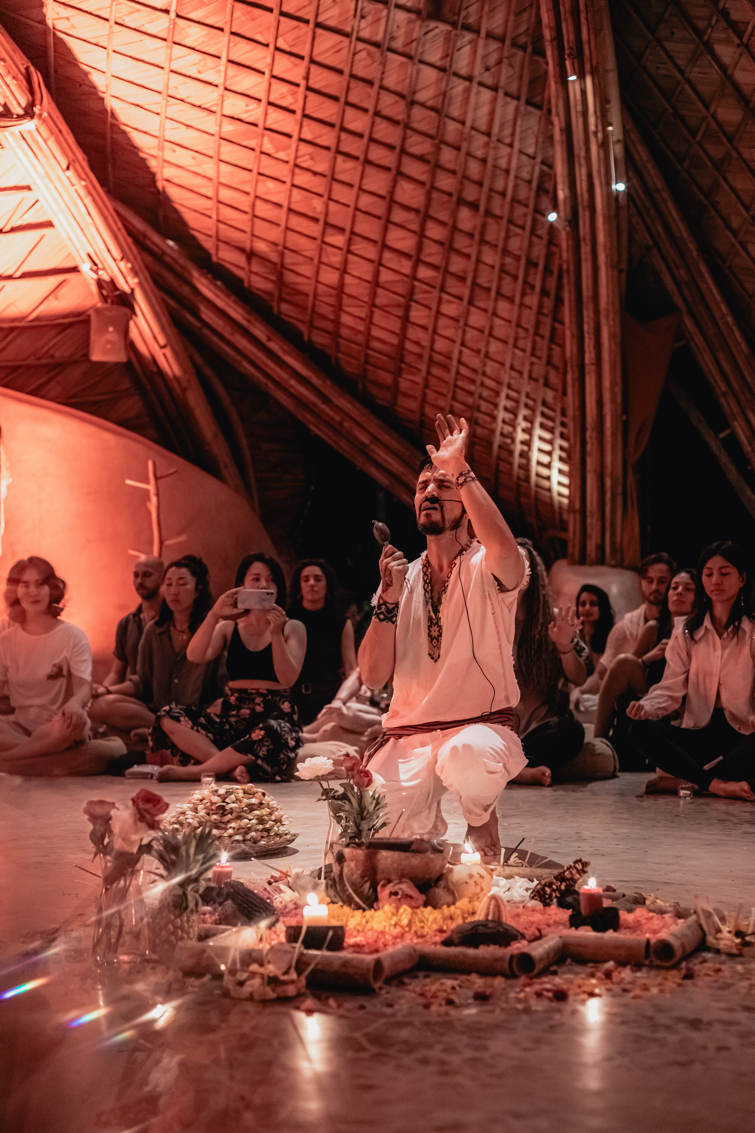 Cacao ceremony Full moon jan w Juan. Mariam Bagdasaryan