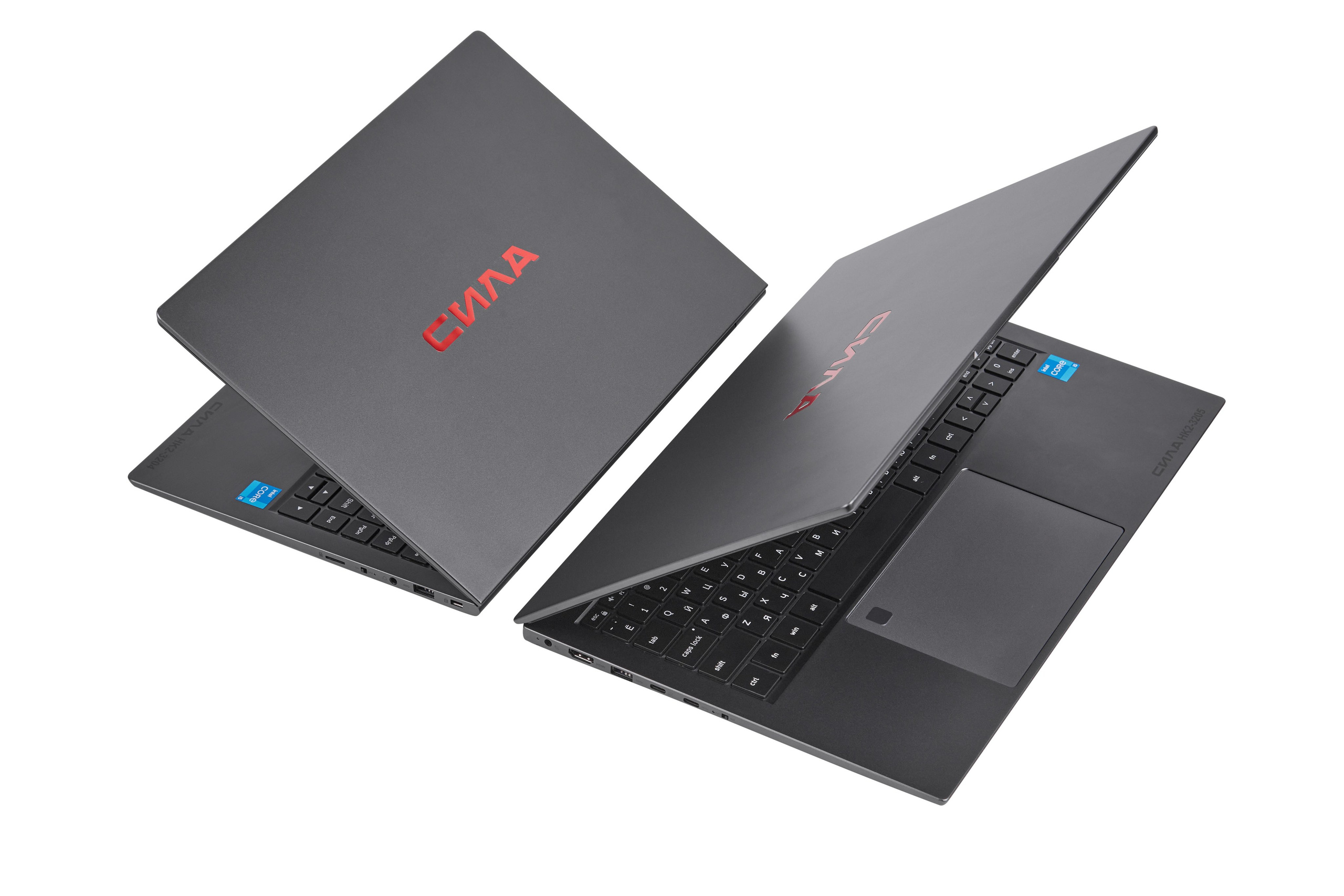 Съемка ноутбуков  на белом фоне