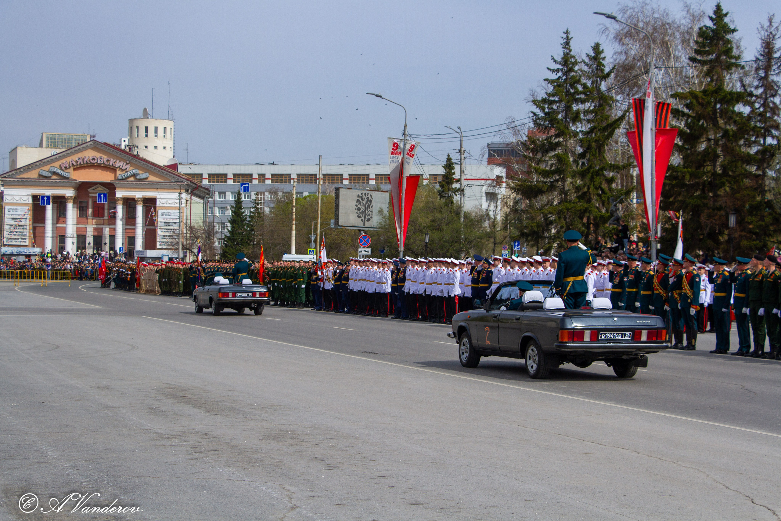 Парад Победы Омск 2024. Фотограф Омск | Александр Вандеров