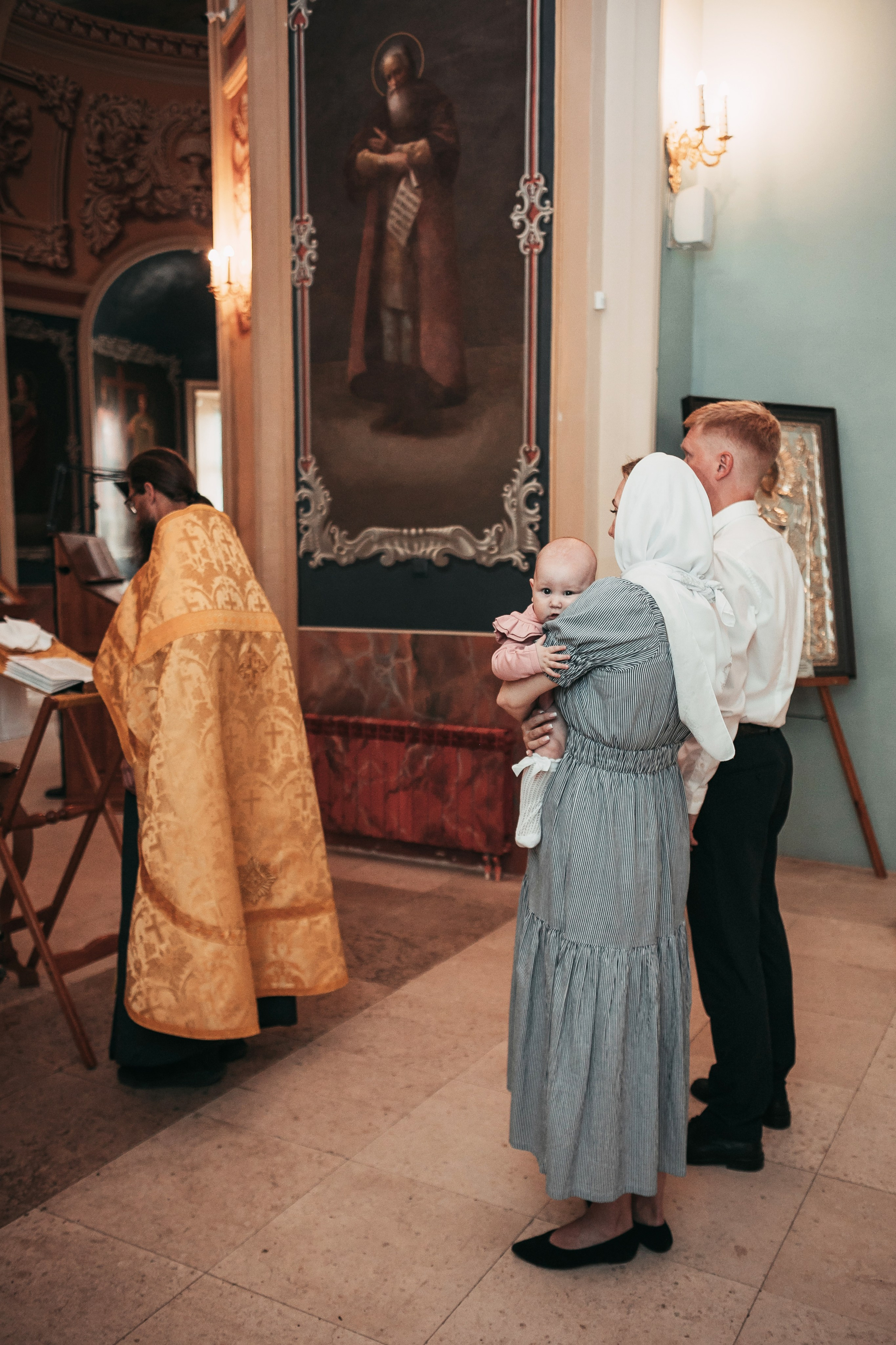 Крещение Софии. Алёна Хомич. Свадебный и семейный фотограф Коломна, Москва