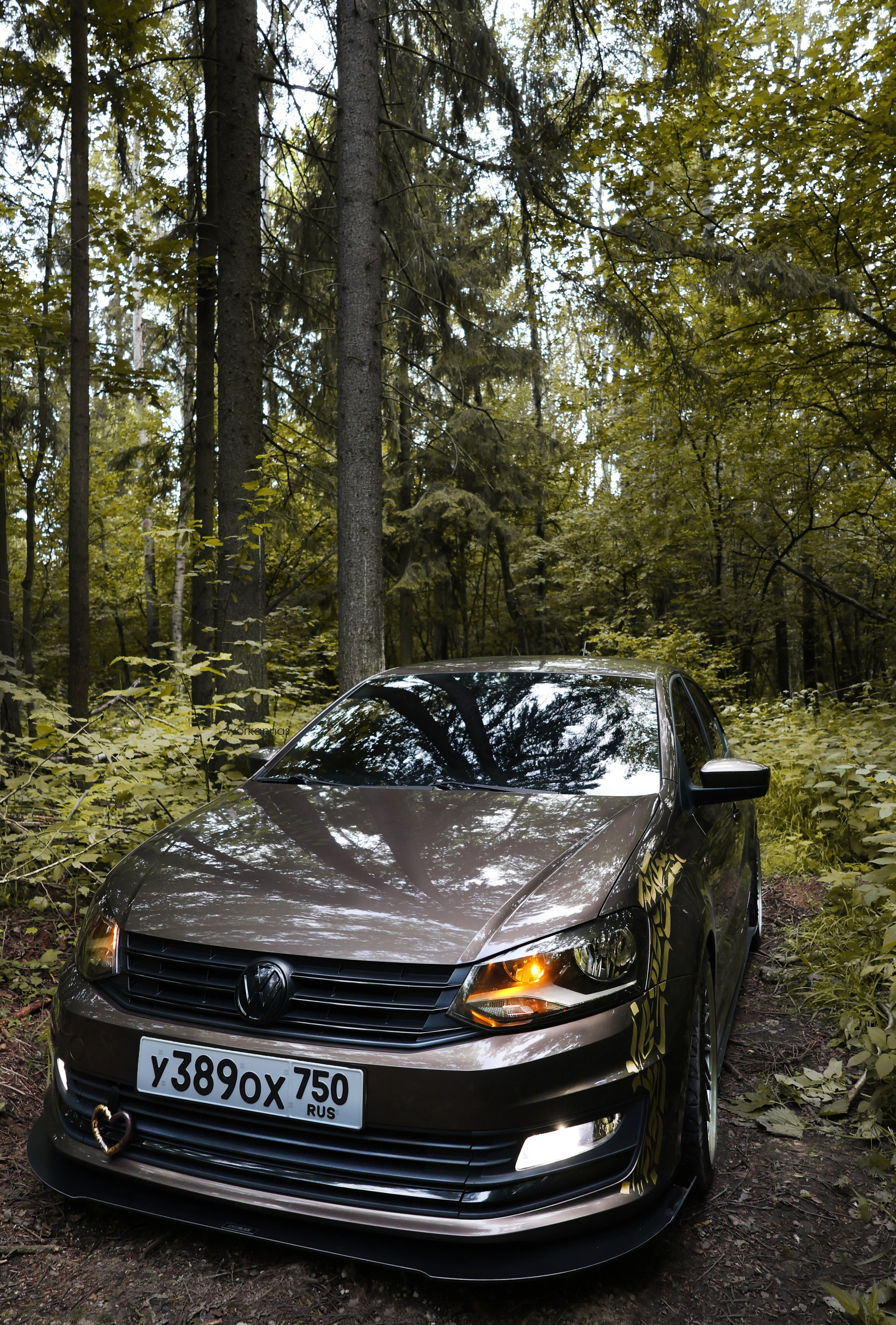 VW Polo — Chocolate. Фотограф Анна Гаврилова