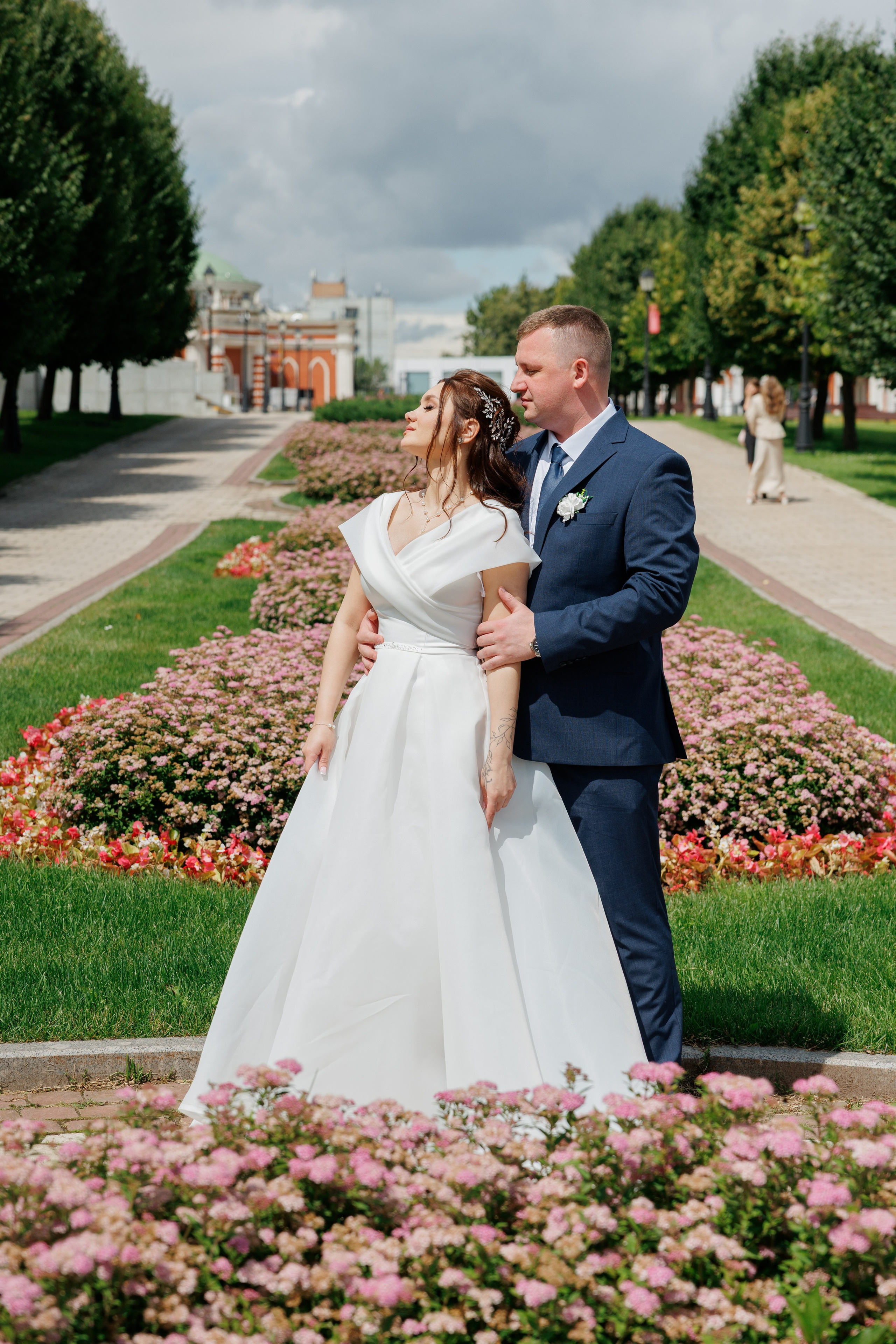 Свадебная фотосессия в Царицыно. Свадебная съёмка в Москве