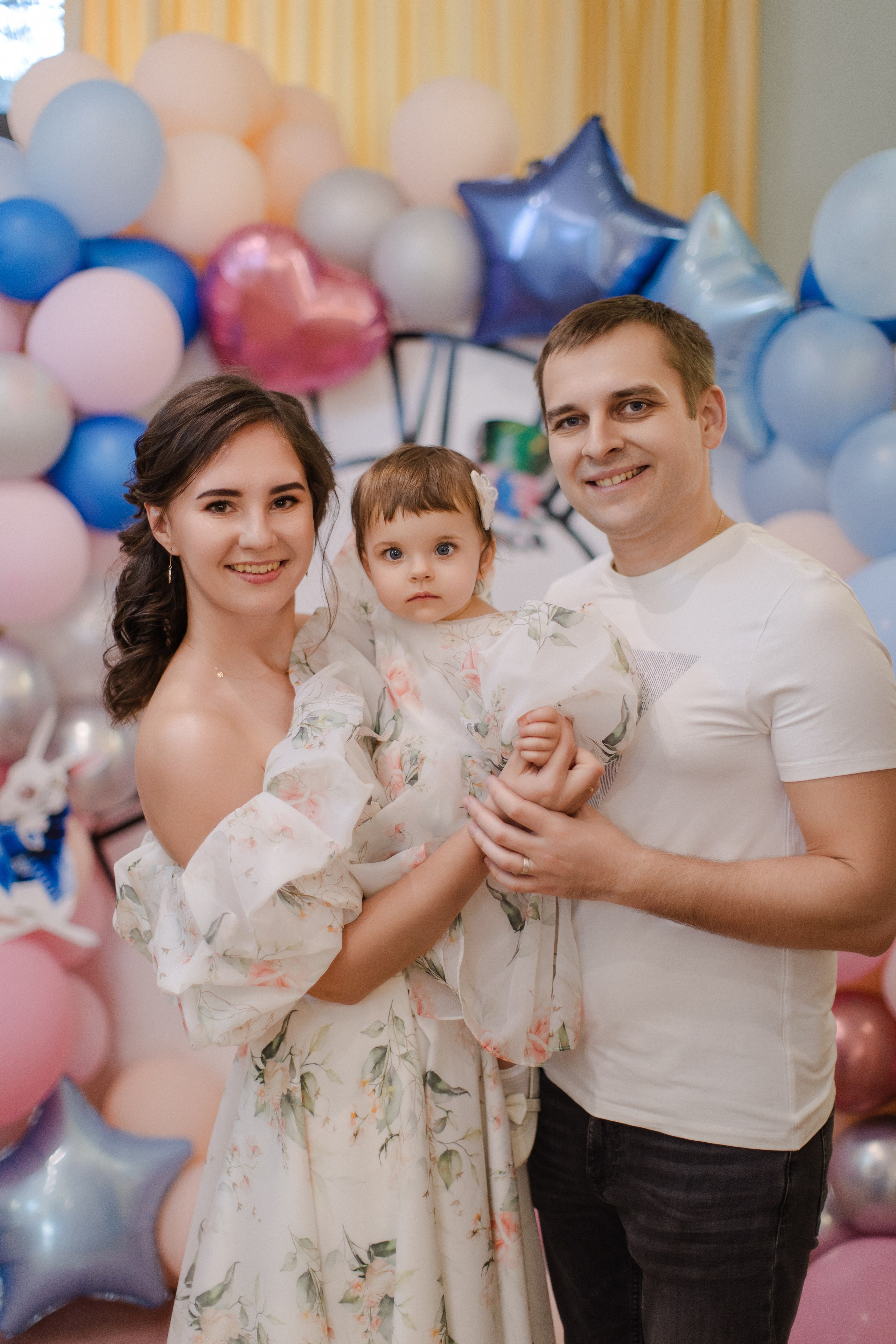 День рождения 1 год. Семейный и детский фотограф в Москве Кузьмина Мария