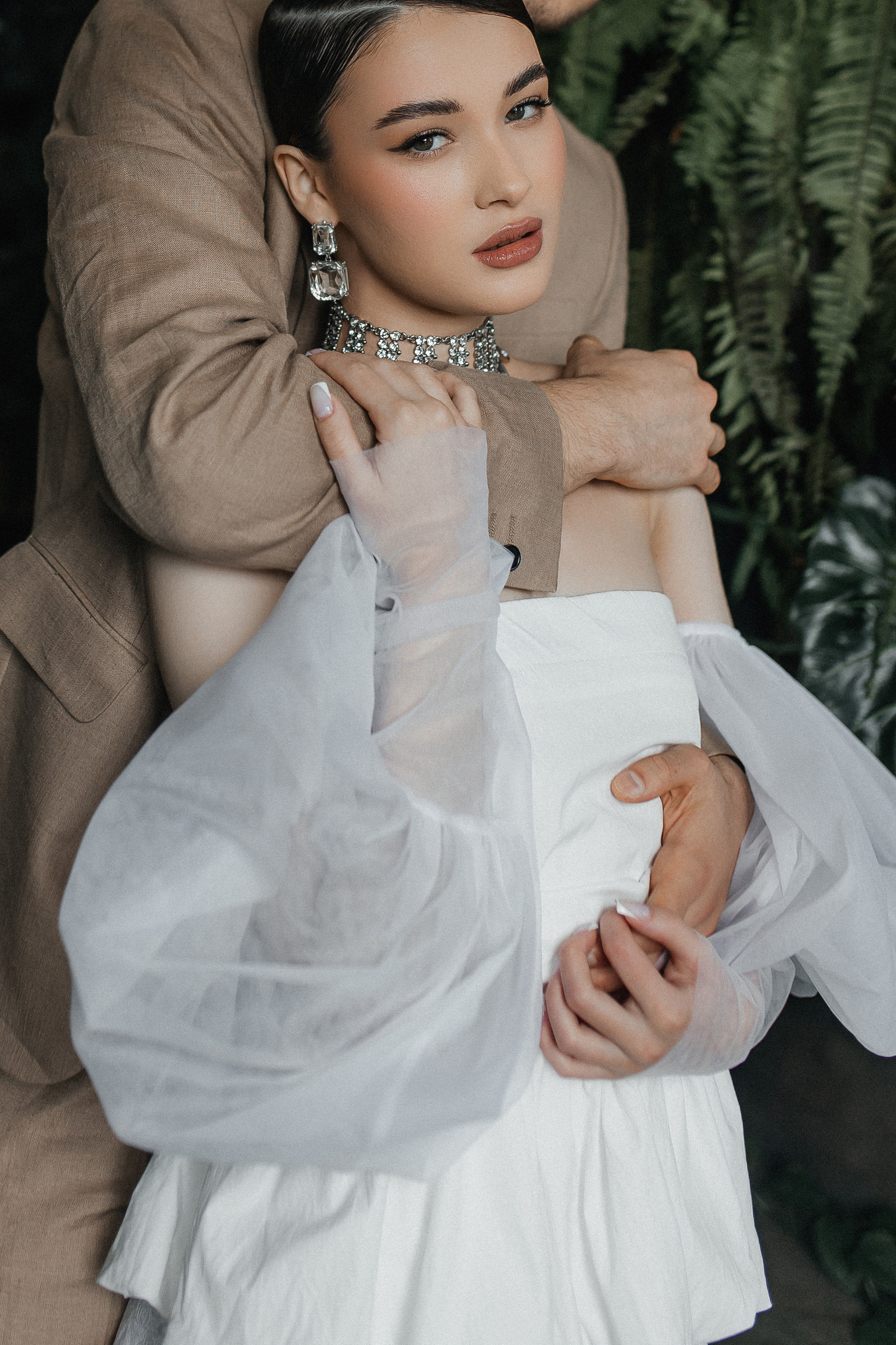 Свадебная история в оранжерее