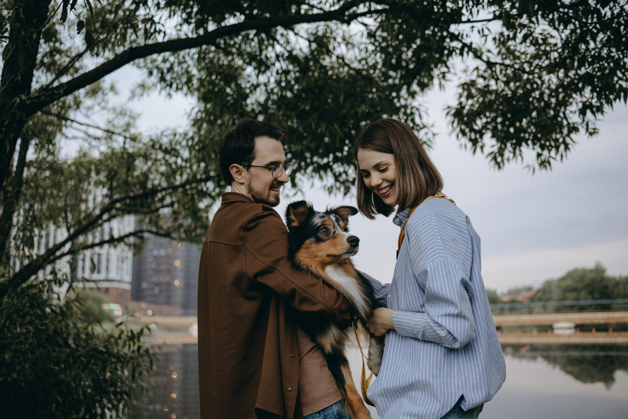 Настя, Никита и их Гром и Мяу. Фотограф — Анималист | Санкт-Петербург