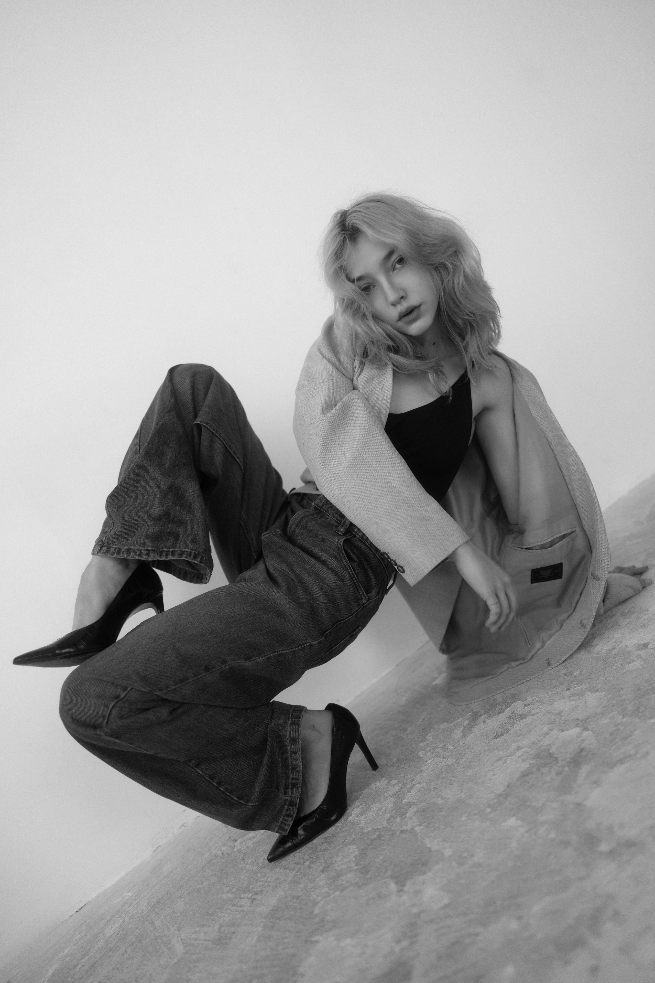 Portrait photo shoot with Alena at the Svet studio, Kazan — Anton Avanzato