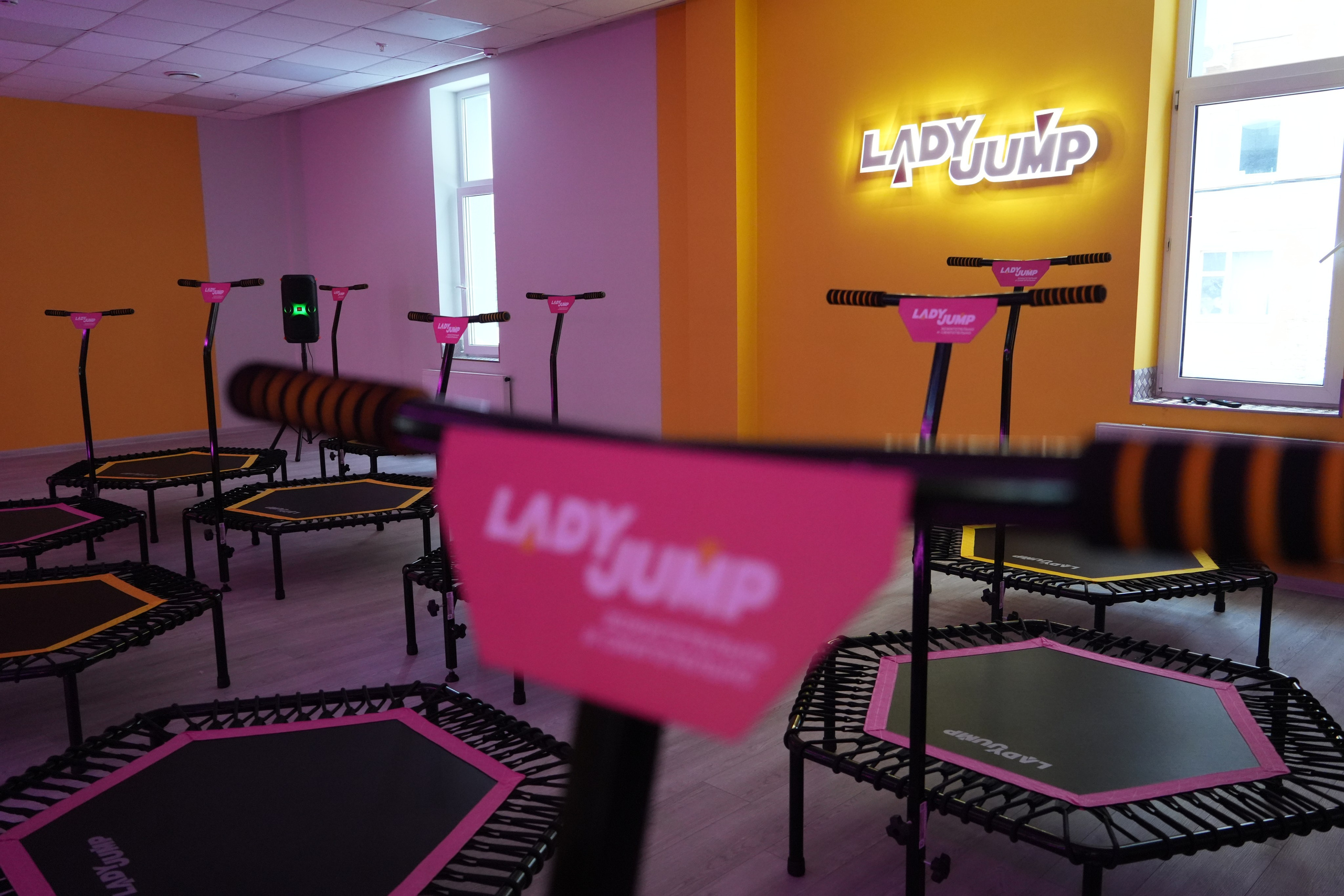 Открытие батутного центра «Lady Jump». Видеограф и Фотограф в Москве