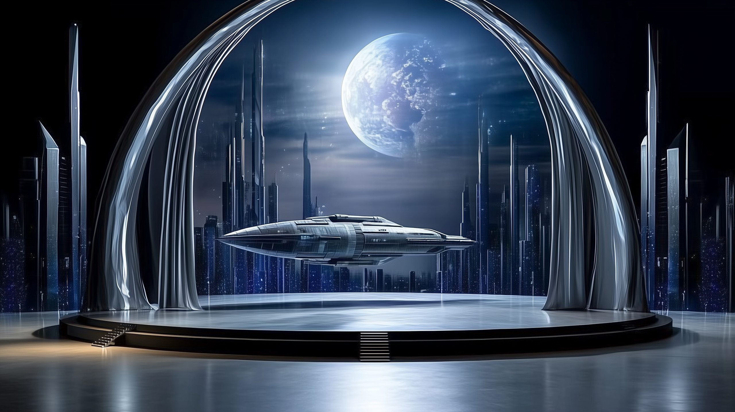 Разработка концепции декора корпоративного мероприятия в тематике «Космос» для LAZAR DECOR. Главная