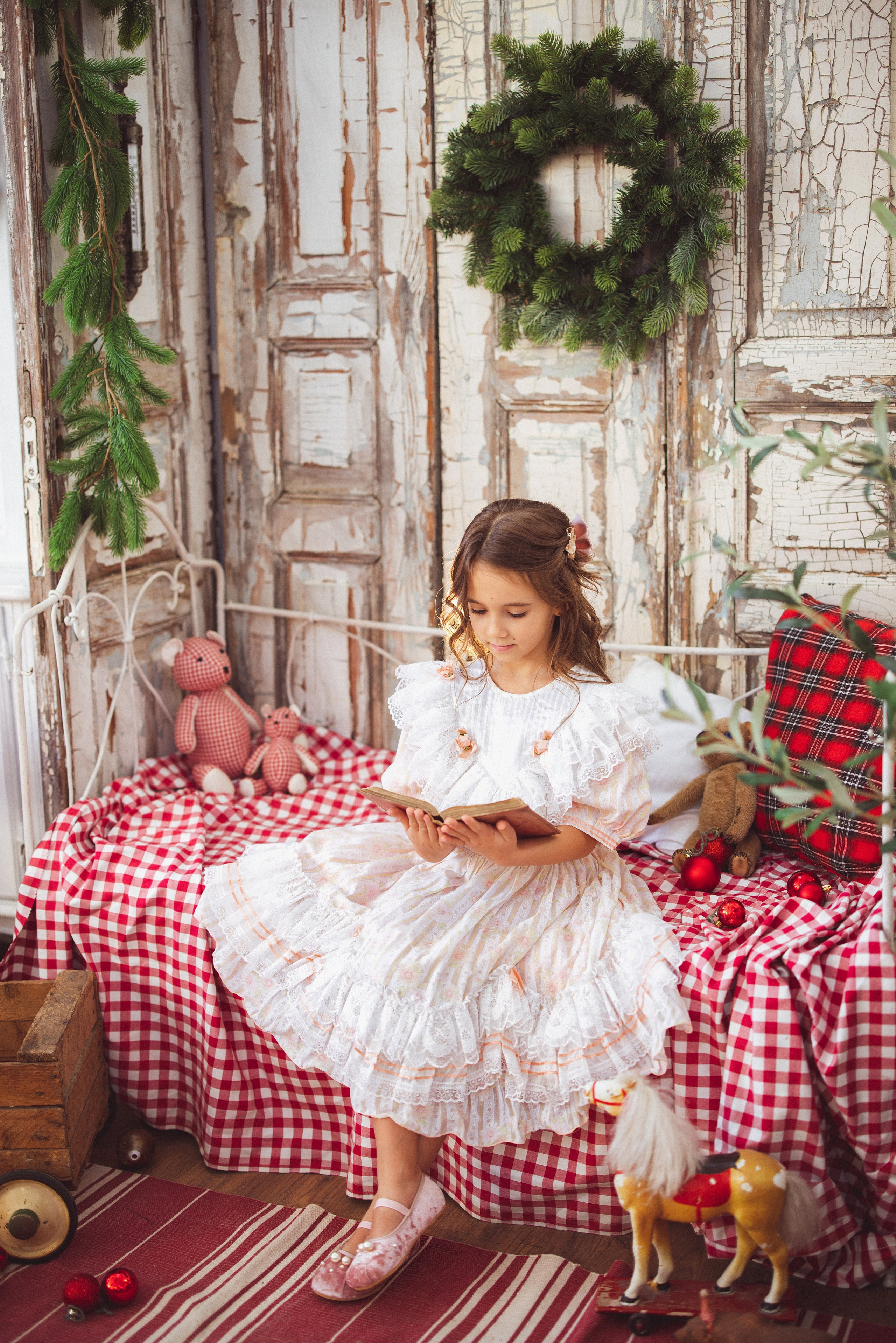 Новый год в стиле «ВИНТАЖ» 2023-2024. Семейный и детский фотограф в Краснодаре Анна Трашкова