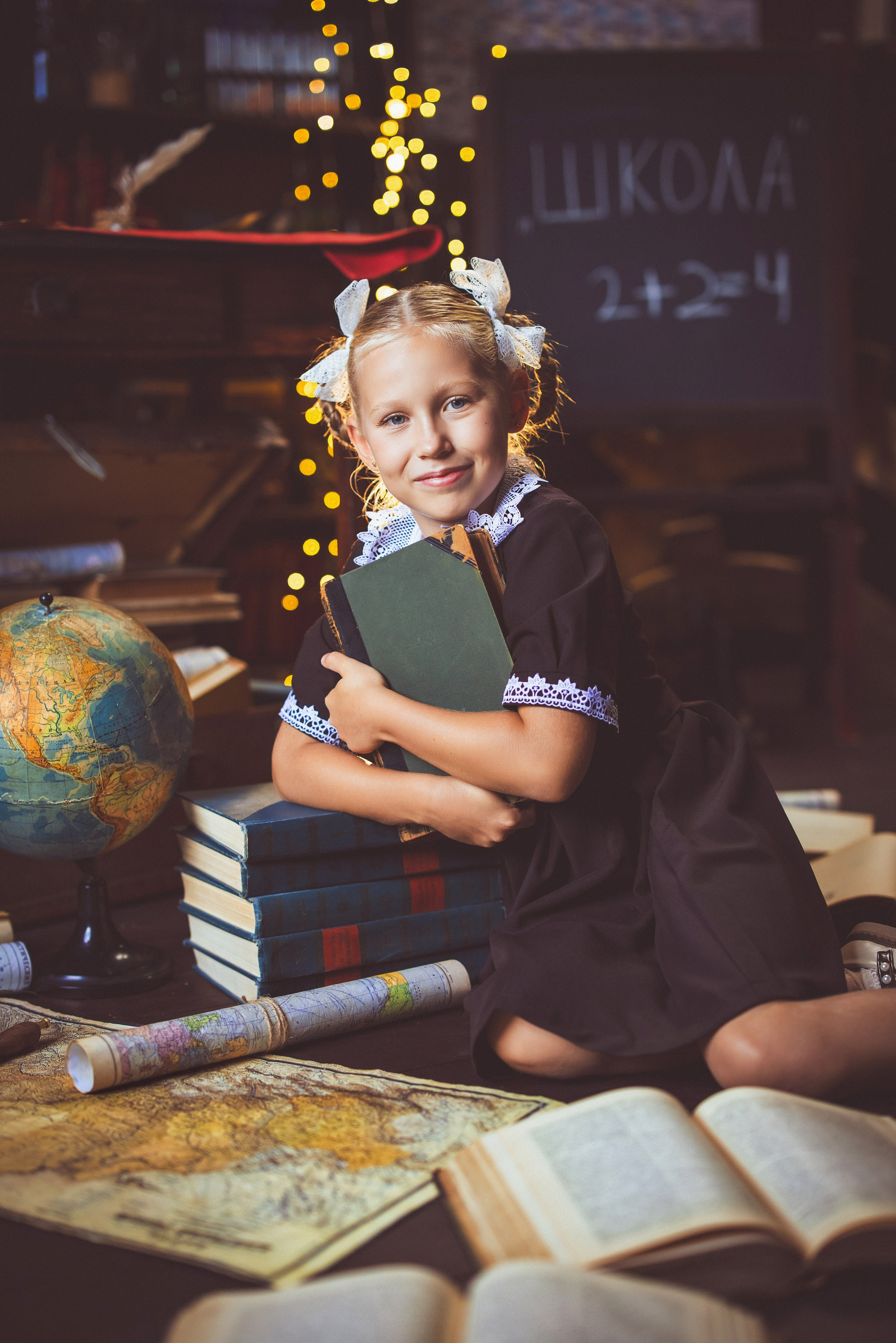 Школьная фотосессия, город Краснодар. Семейный и детский фотограф в Краснодаре Анна Трашкова