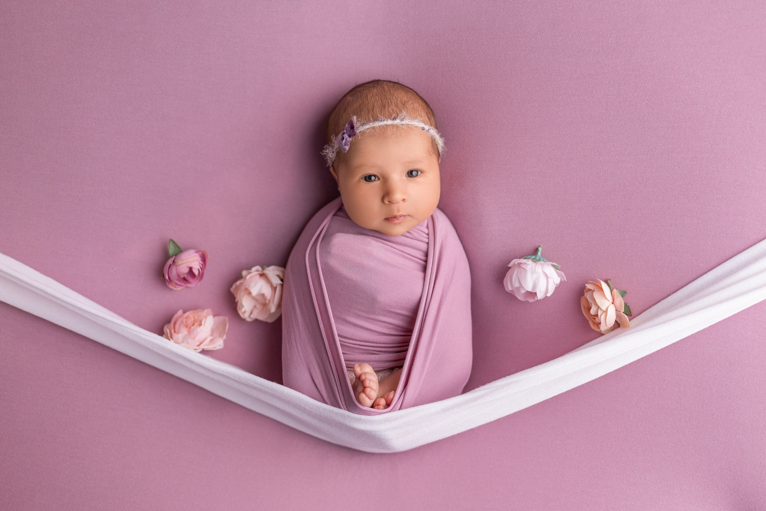 Надежда и дочка, 17 дней. Фотограф новорожденных в Нижнем Новгороде Надежда Кадылкина