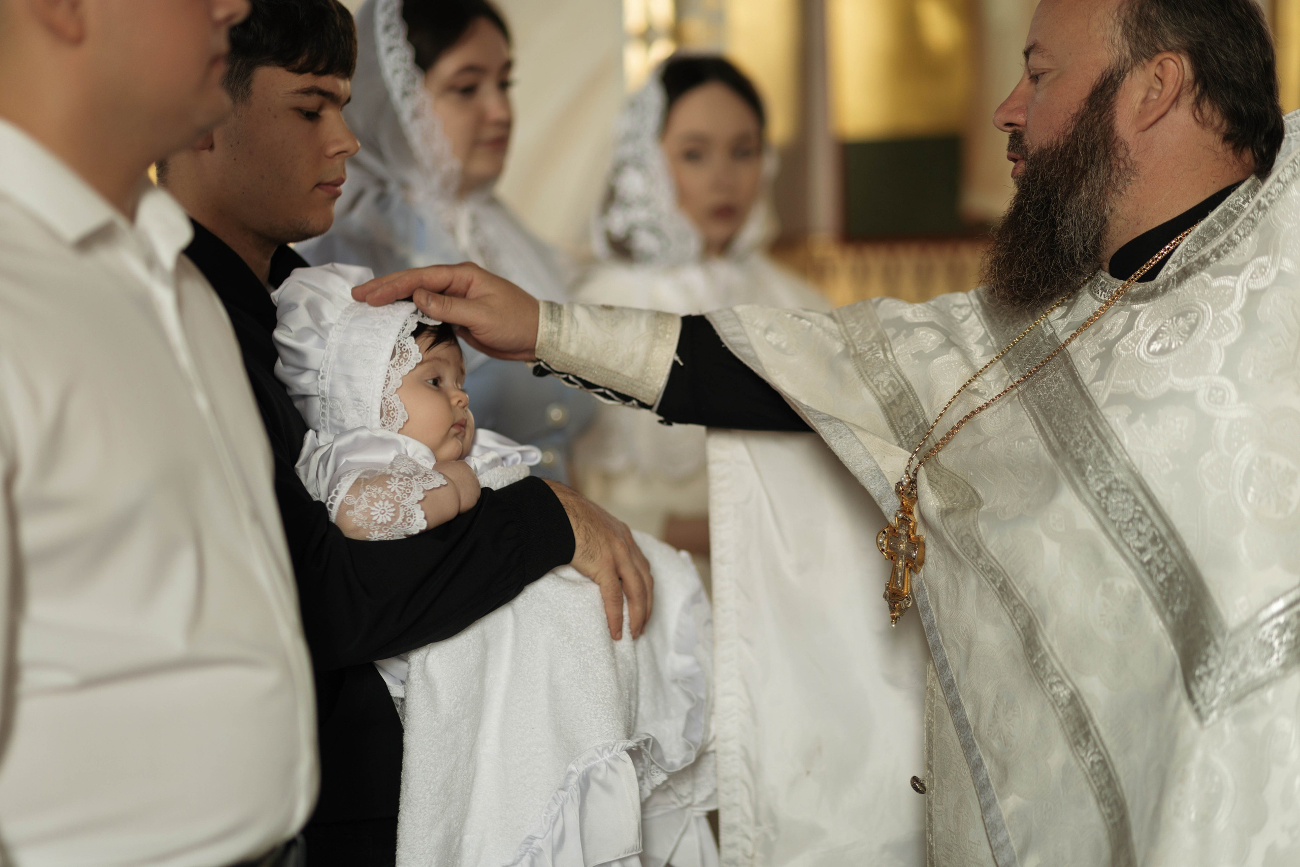 Таинство Крещения Есении. Фотограф Сальск Катерина