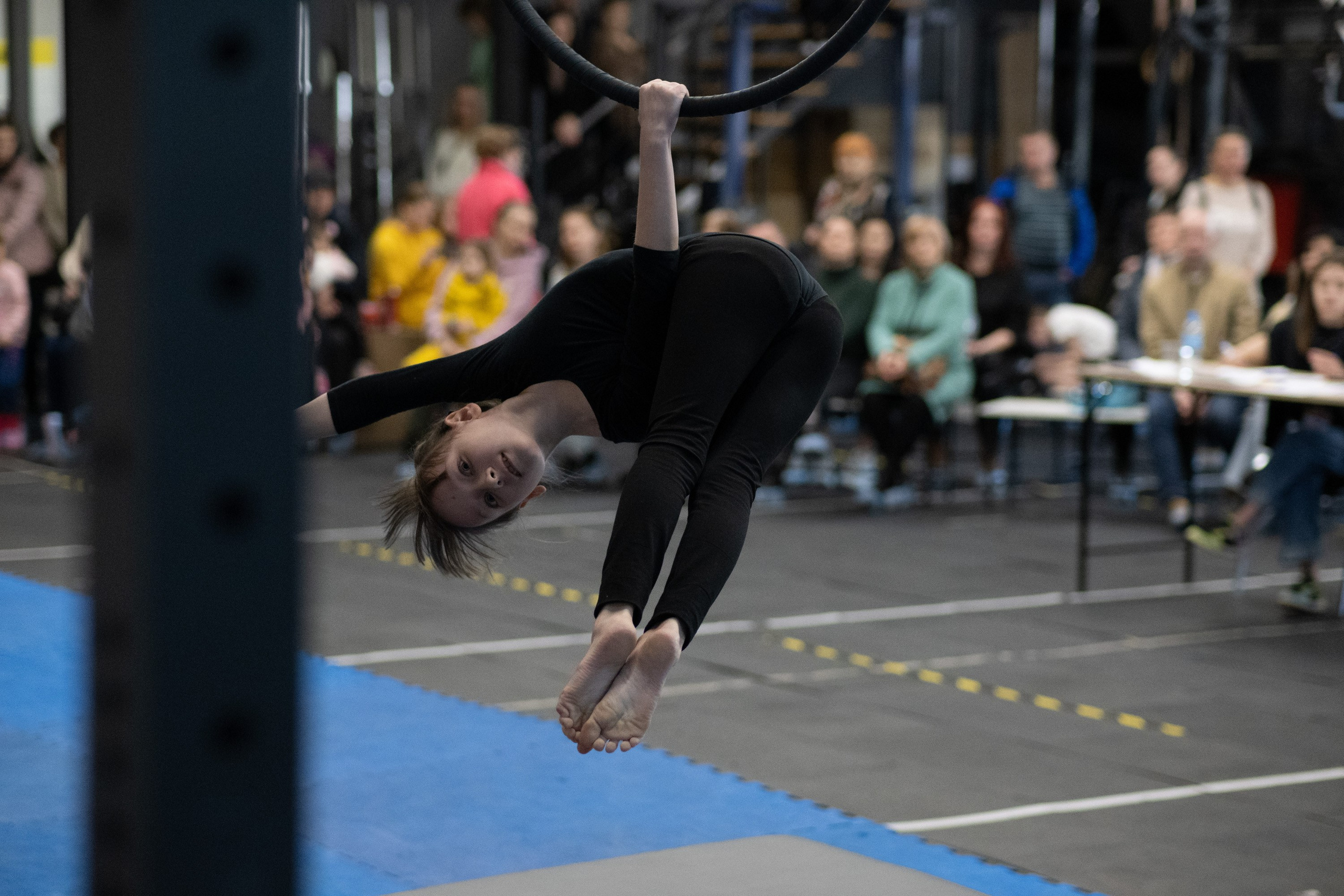 Внутриклубные соревнования по воздушной гимнастике 02.04.23