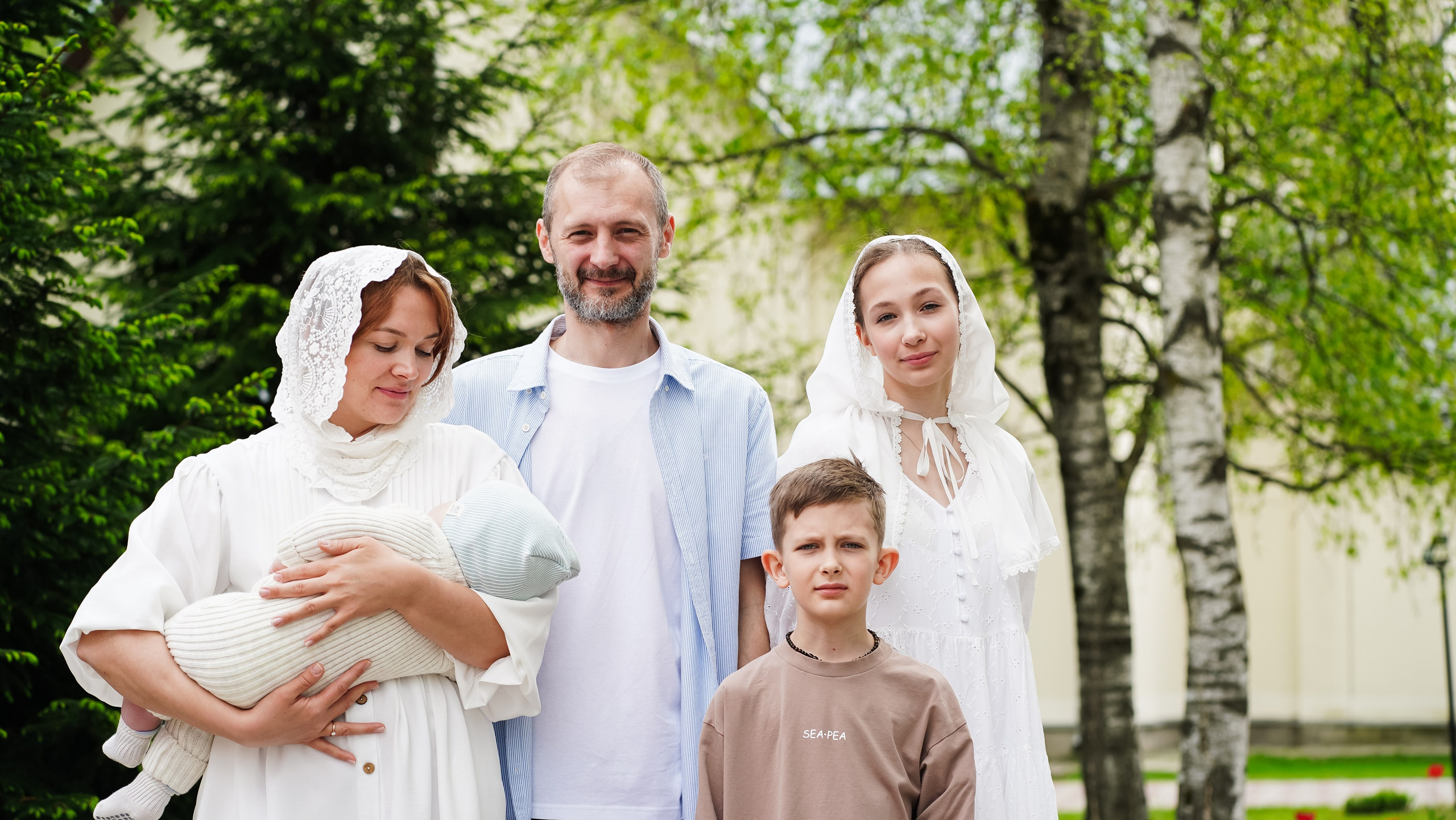 Крещение Георгия. Семейный и детский фотограф в Москве (Тинао) Галкина Алевтина