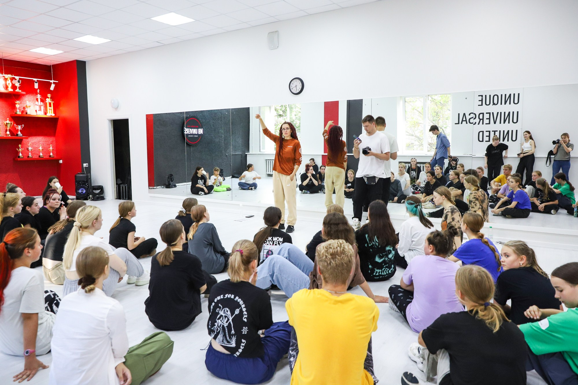 День открытых дверей в школе танцев MB Universe. Фотограф Дарья Попова