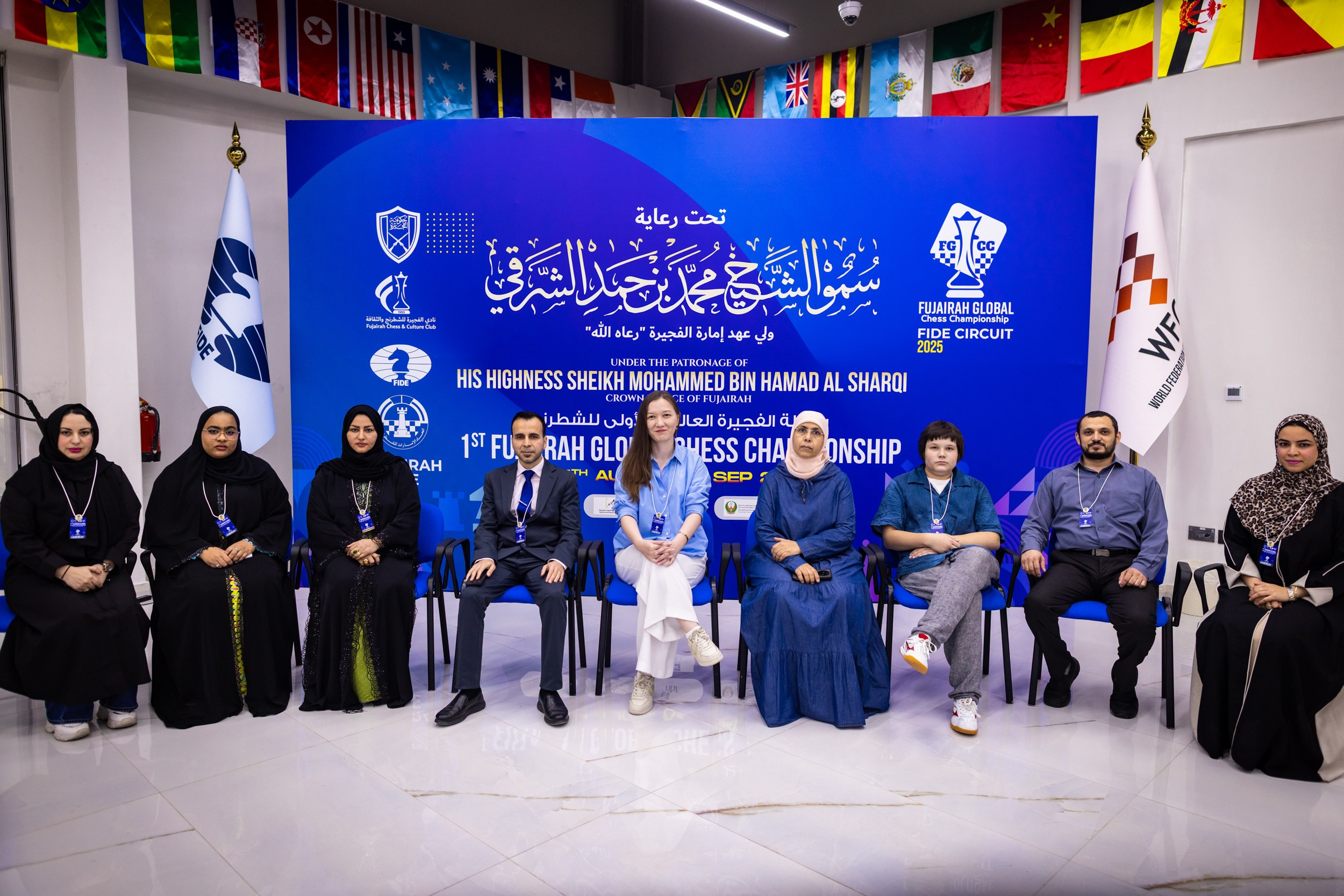 2025.08.29 1st. FUJAIRAH GLOBAL Chess Championship — Round6. Фотограф Анна Штурман (репортажная съёмка любых событий и мероприятий) Anna Shtourman photographer