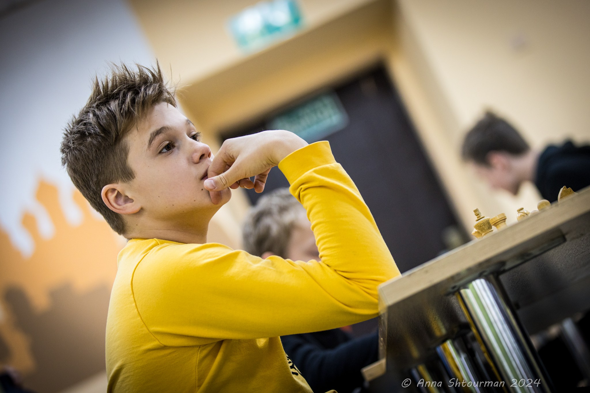 2024 Чемпионат Ярославской области по шахматам (Ярославль, Россия). Фотограф Анна Штурман (репортажная съёмка любых событий и мероприятий) Anna Shtourman photographer