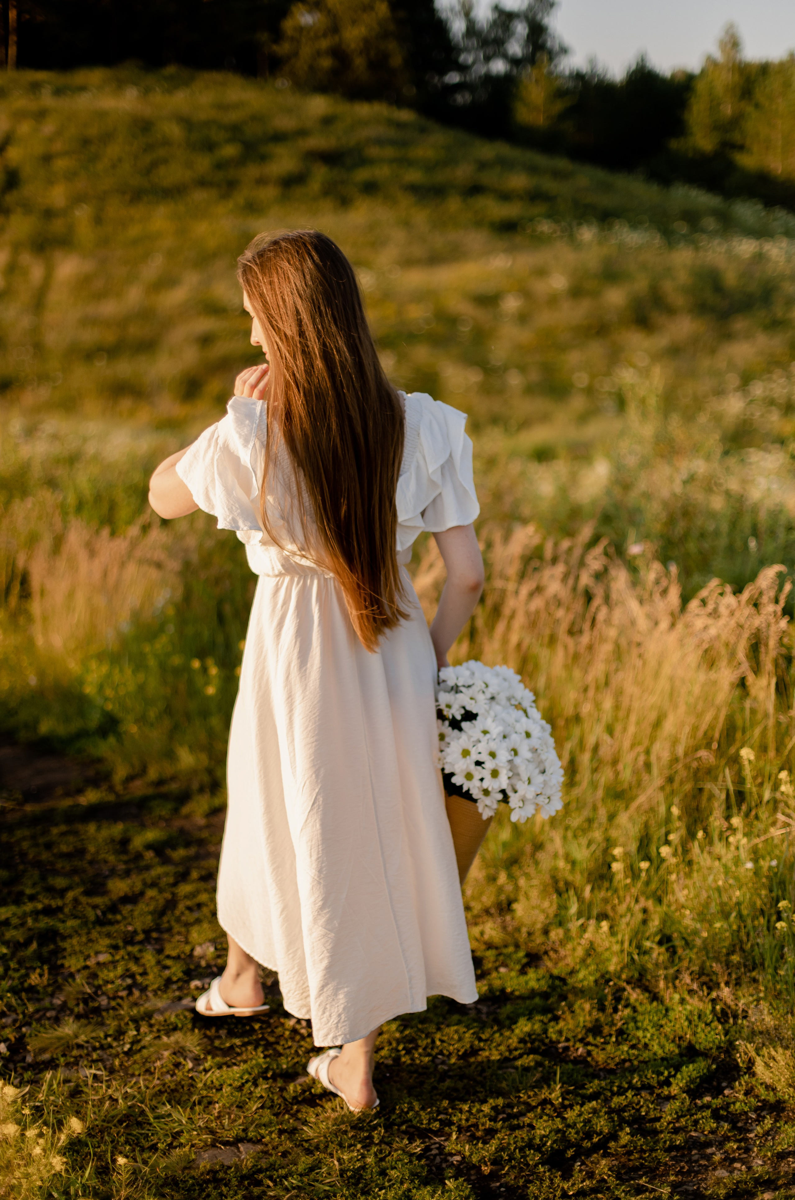 Анастасия, съёмка на закате. Свадебный и портретный фотограф в Миассе Филиппенко Дарья