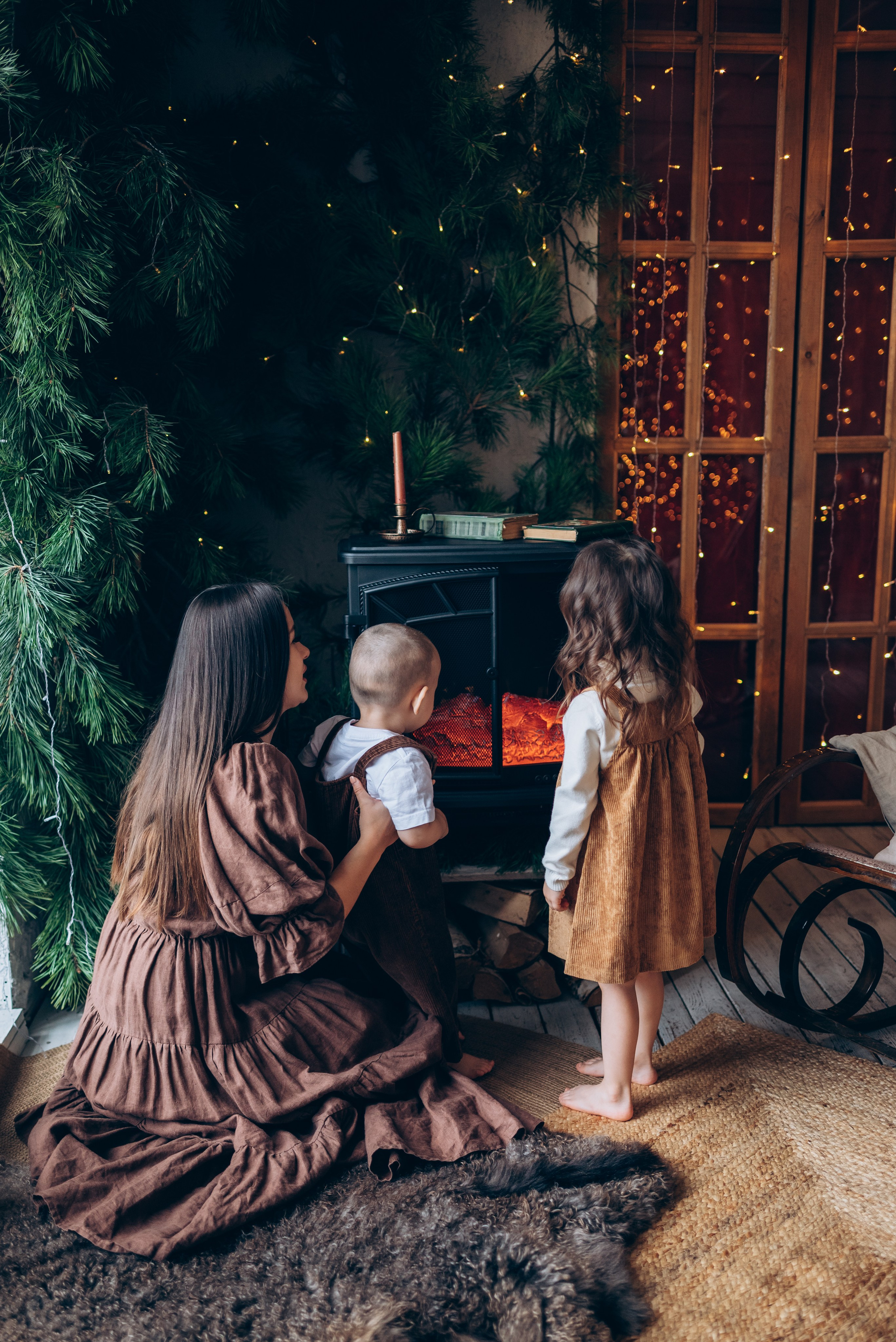 Новый год в сказке. Семейный фотограф в Тюмени Ксения Мязитова
