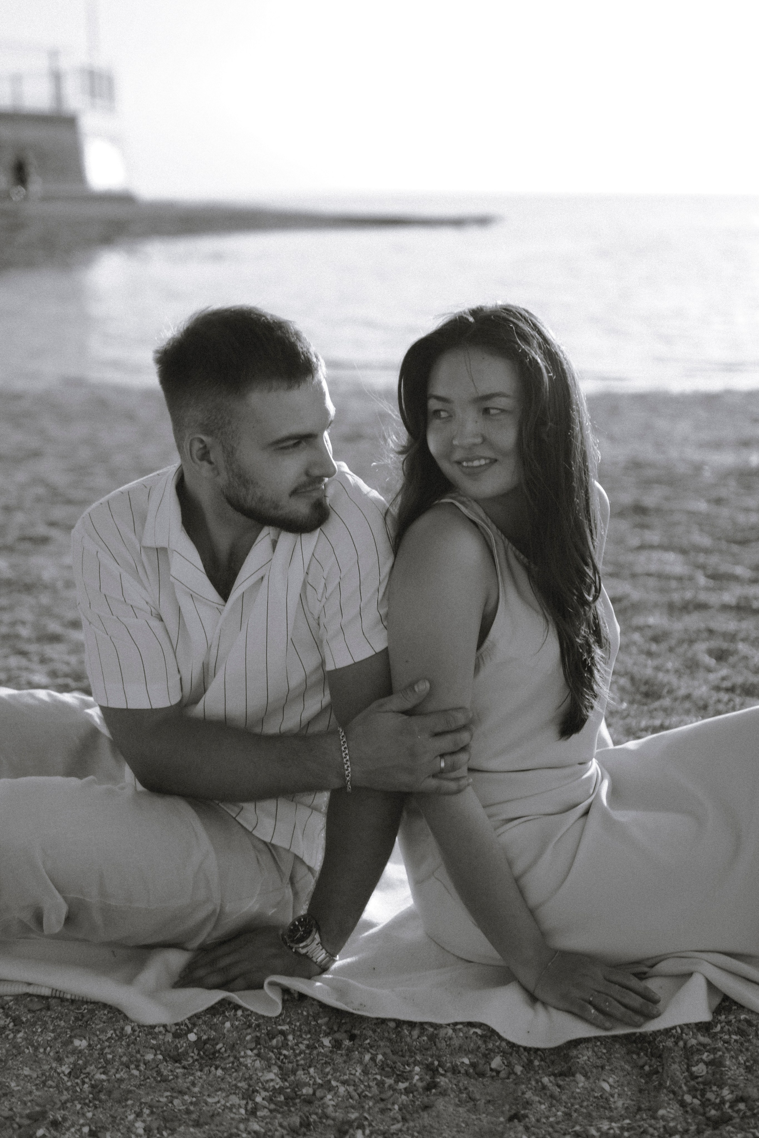 Love story у моря в Ростове-на-Дону за городом. Фотограф в Ростове-на-Дону Марина Мальцева