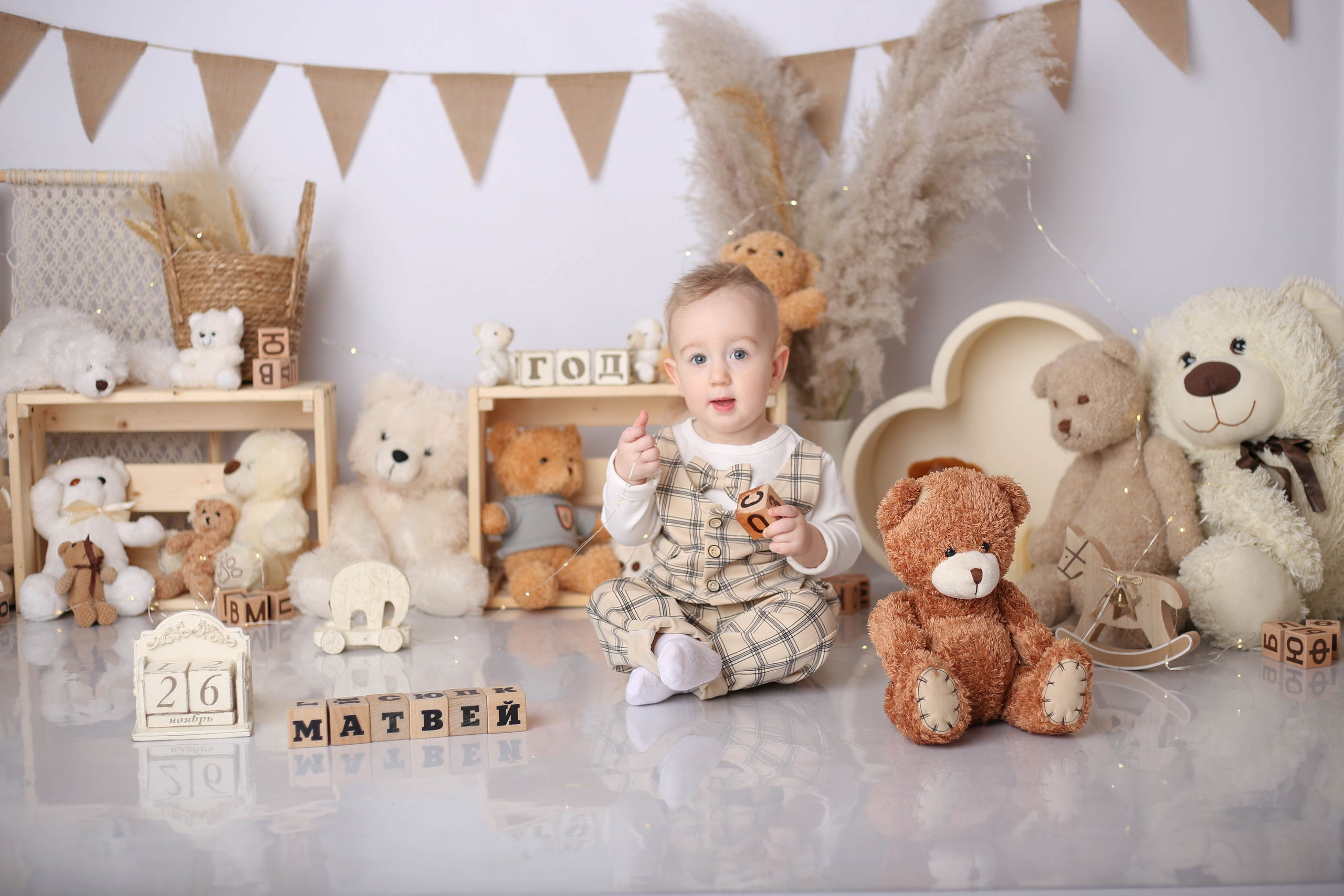 Годовасие. Ольга Вехтер. Детский и семейный фотограф в Краснодаре