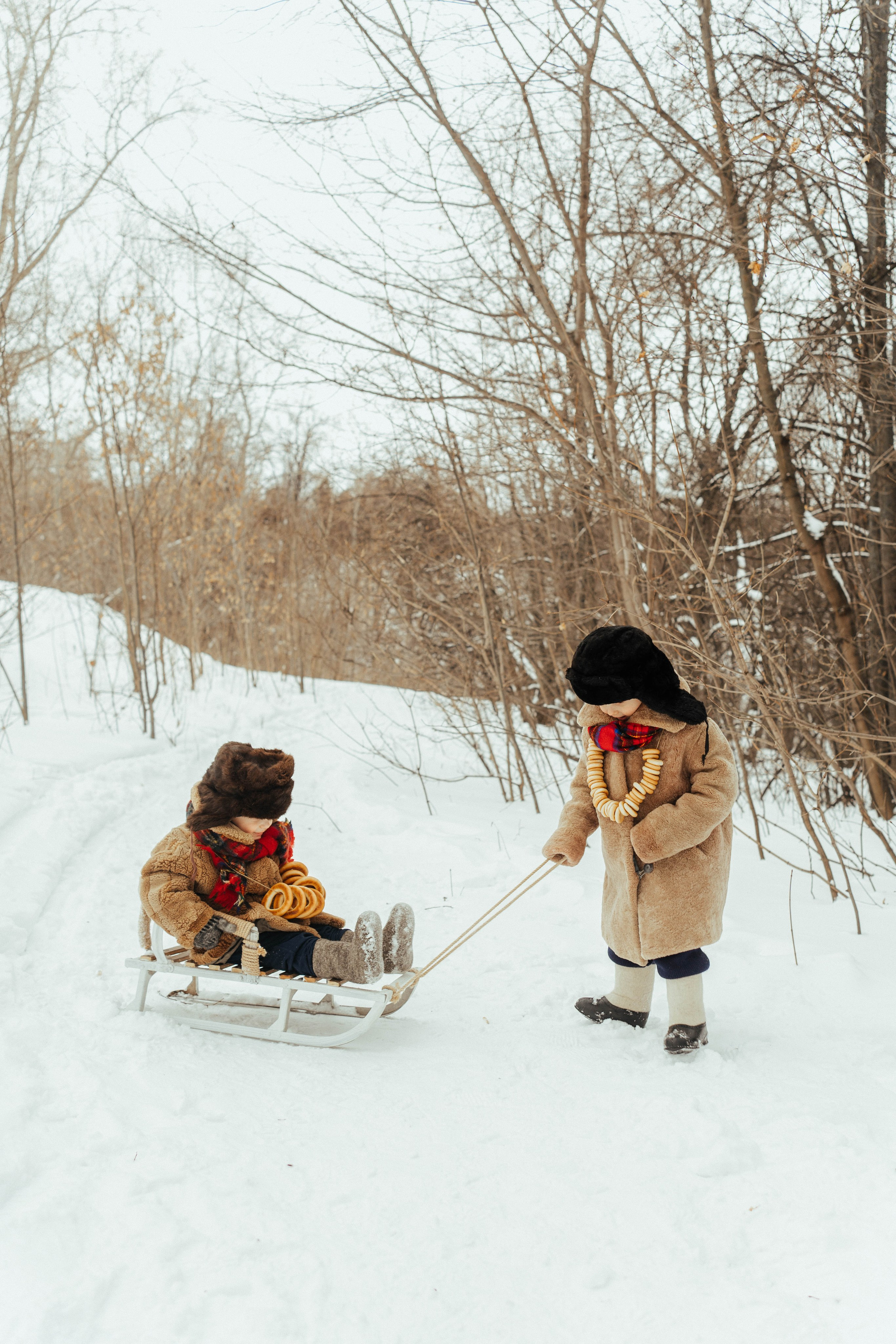 Фотопроект «Зимний лес». Семейный и детский фотограф новорожденных Ульяновск