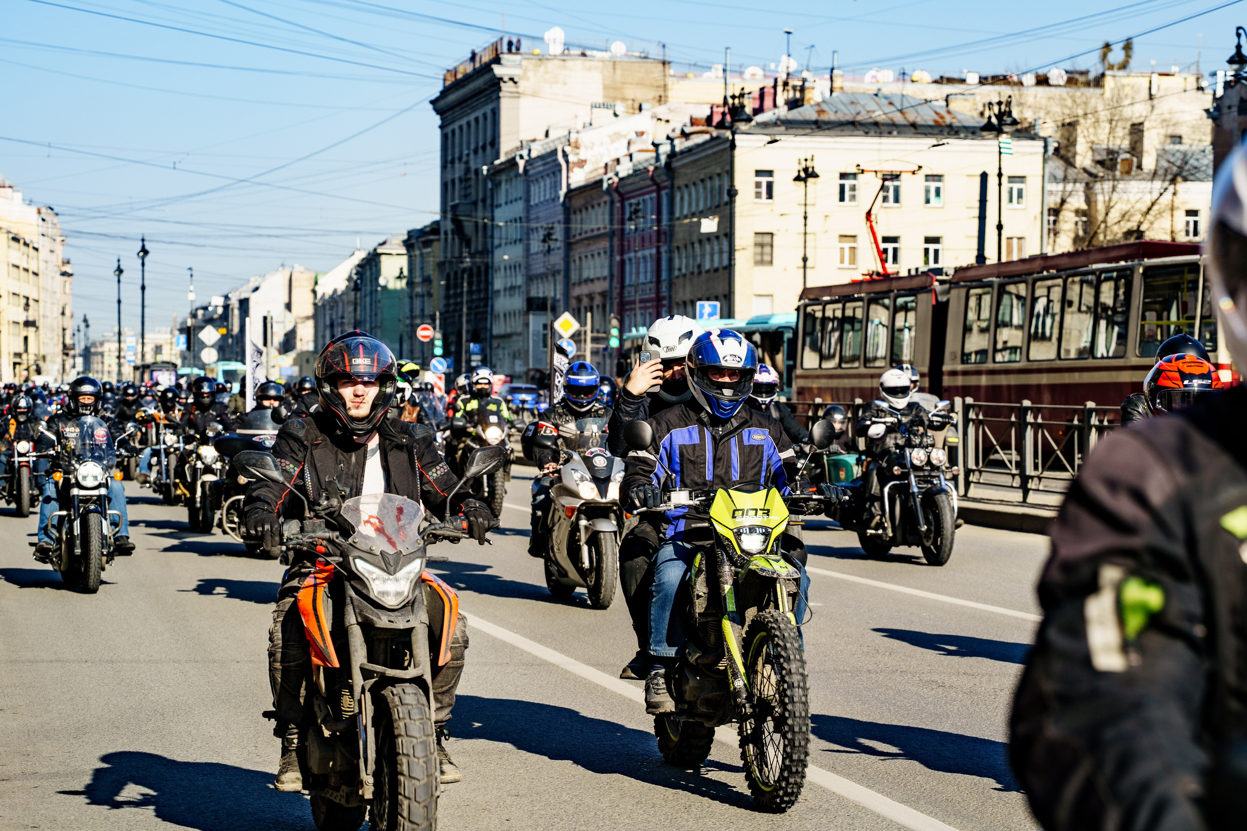 Прохват мотоклуба Norman Riders ч.1. Концертный и репортажный фотограф в Санкт-Петербурге Слава Пахомов