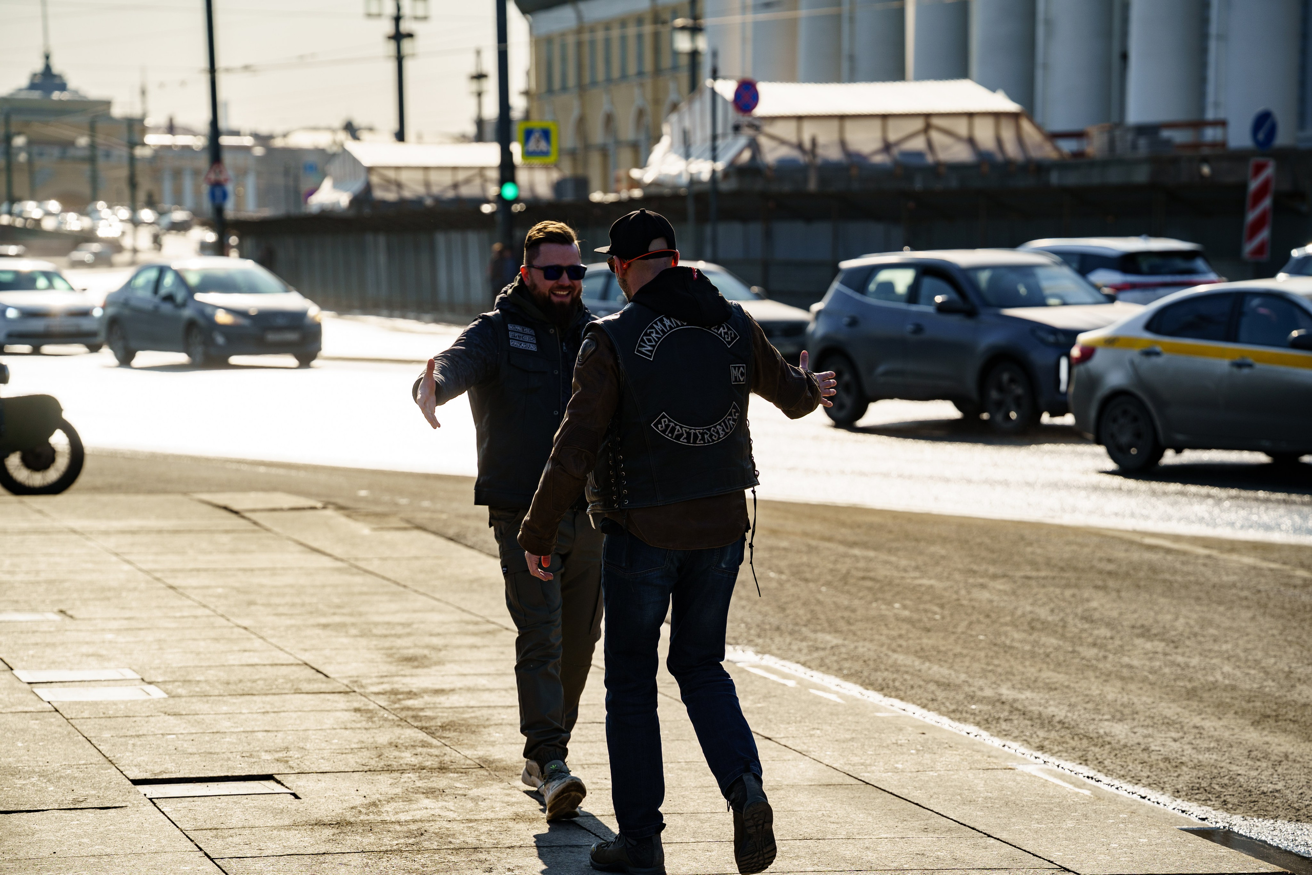 Прохват мотоклуба Norman Riders ч.1. Концертный и репортажный фотограф в Санкт-Петербурге Слава Пахомов