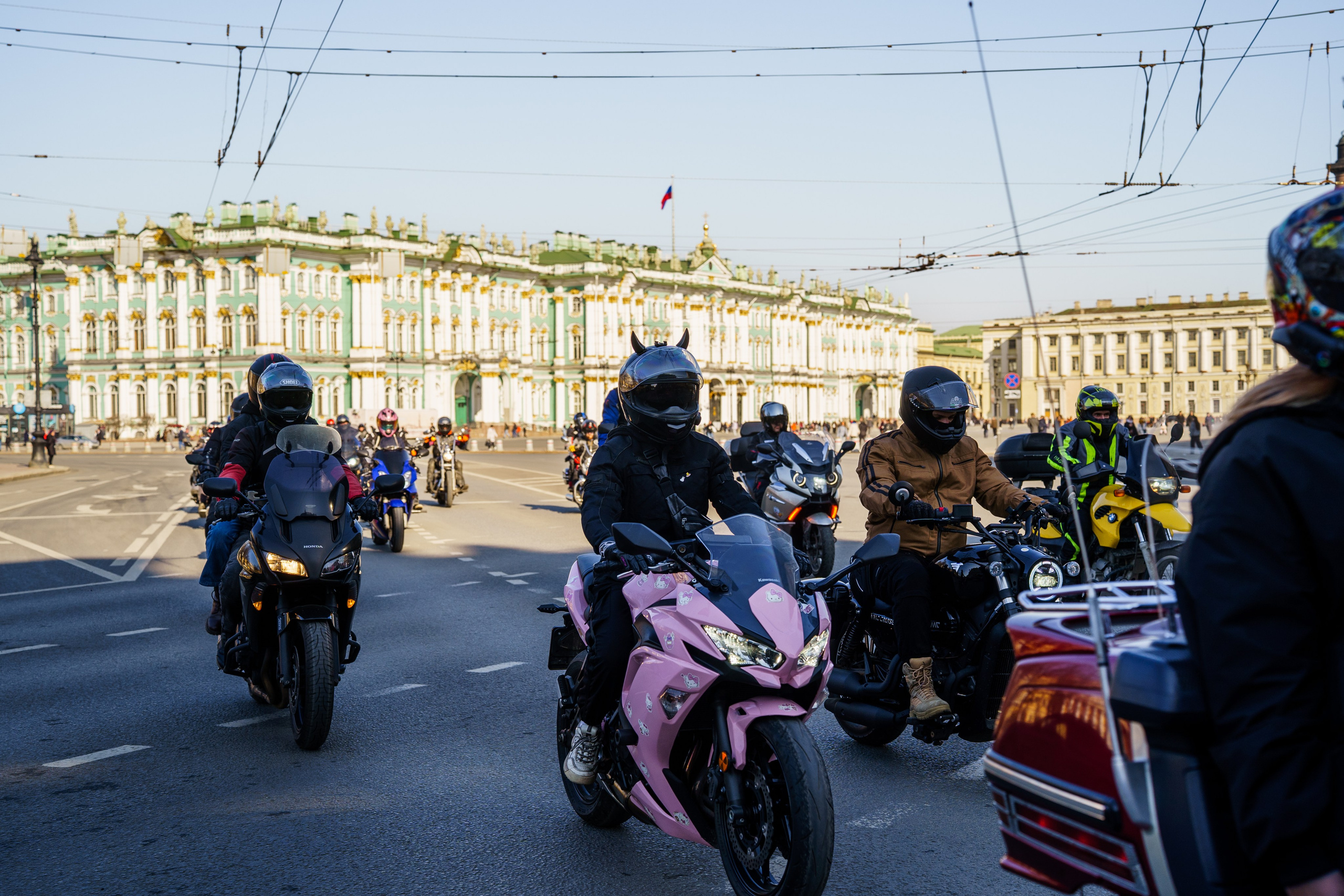 Прохват мотоклуба Norman Riders ч.1. Концертный и репортажный фотограф в Санкт-Петербурге Слава Пахомов
