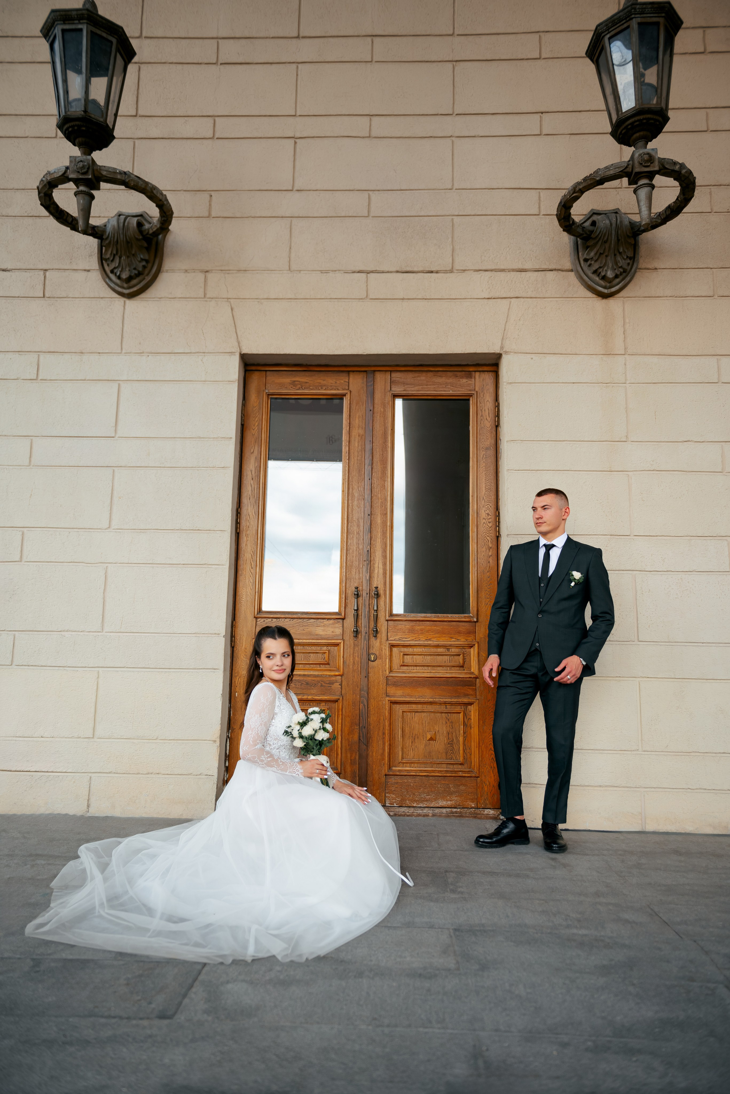 Свадебная фотосессия возле КУЗГТУ в г. Кемерово