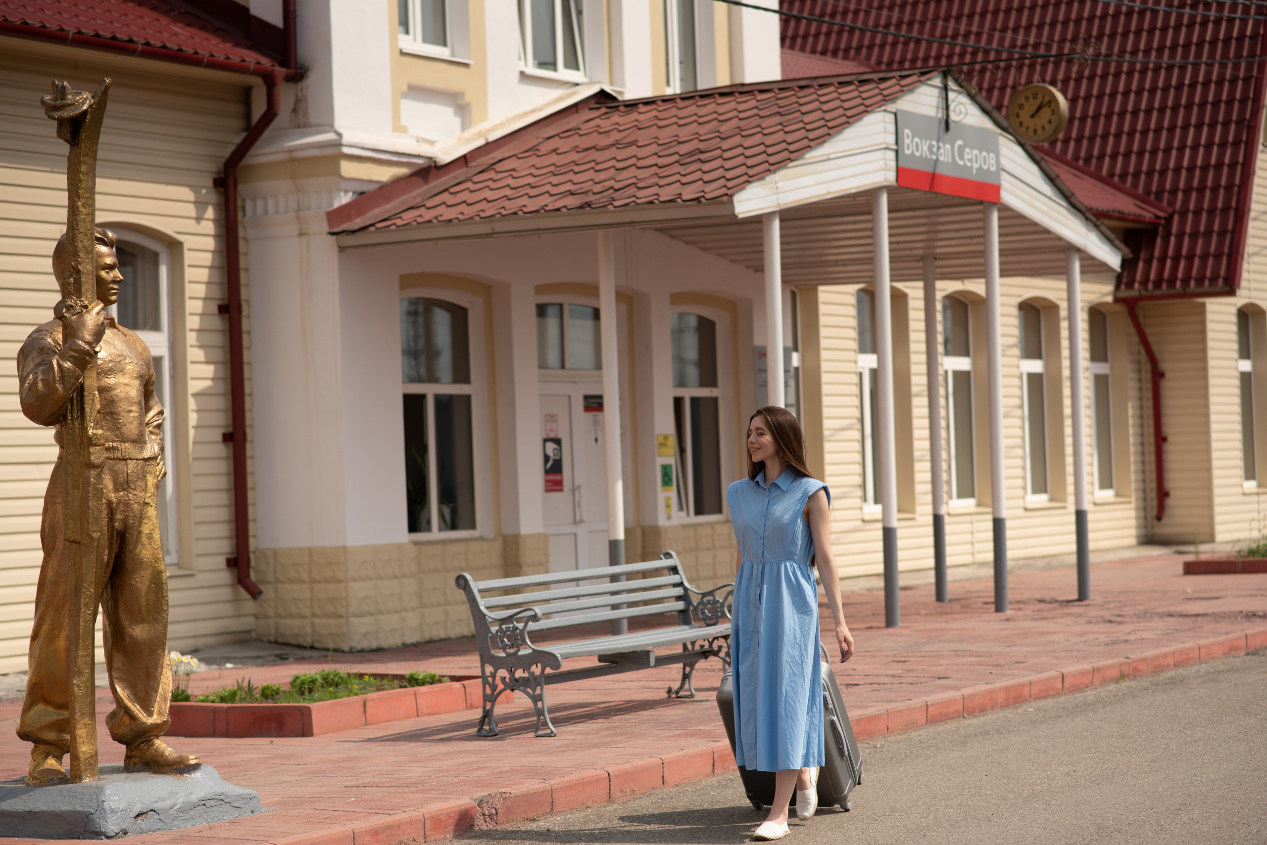 Имиджевая съёмка (ЖД вокзал г. Серов). Фотограф Галина Рагозина