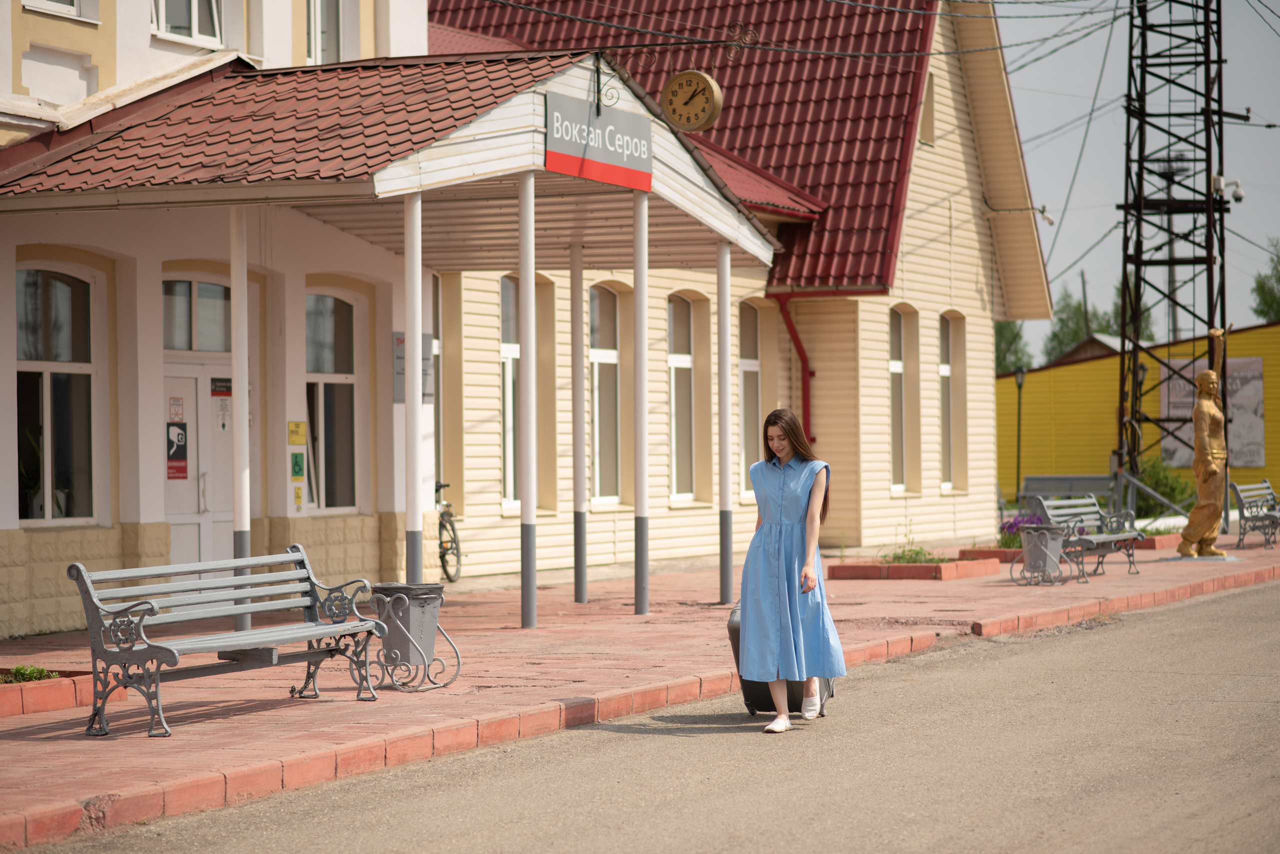 Имиджевая съёмка (ЖД вокзал г. Серов). Фотограф Галина Рагозина
