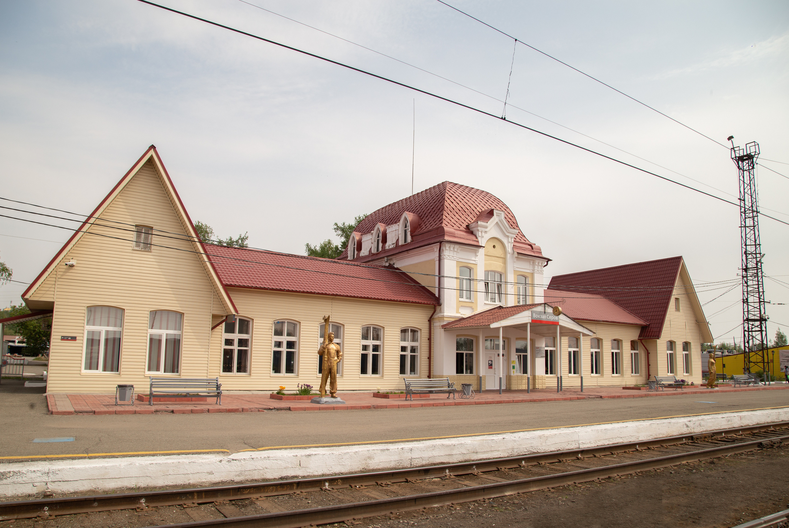 Имиджевая съёмка (ЖД вокзал г. Серов). Фотограф Галина Рагозина