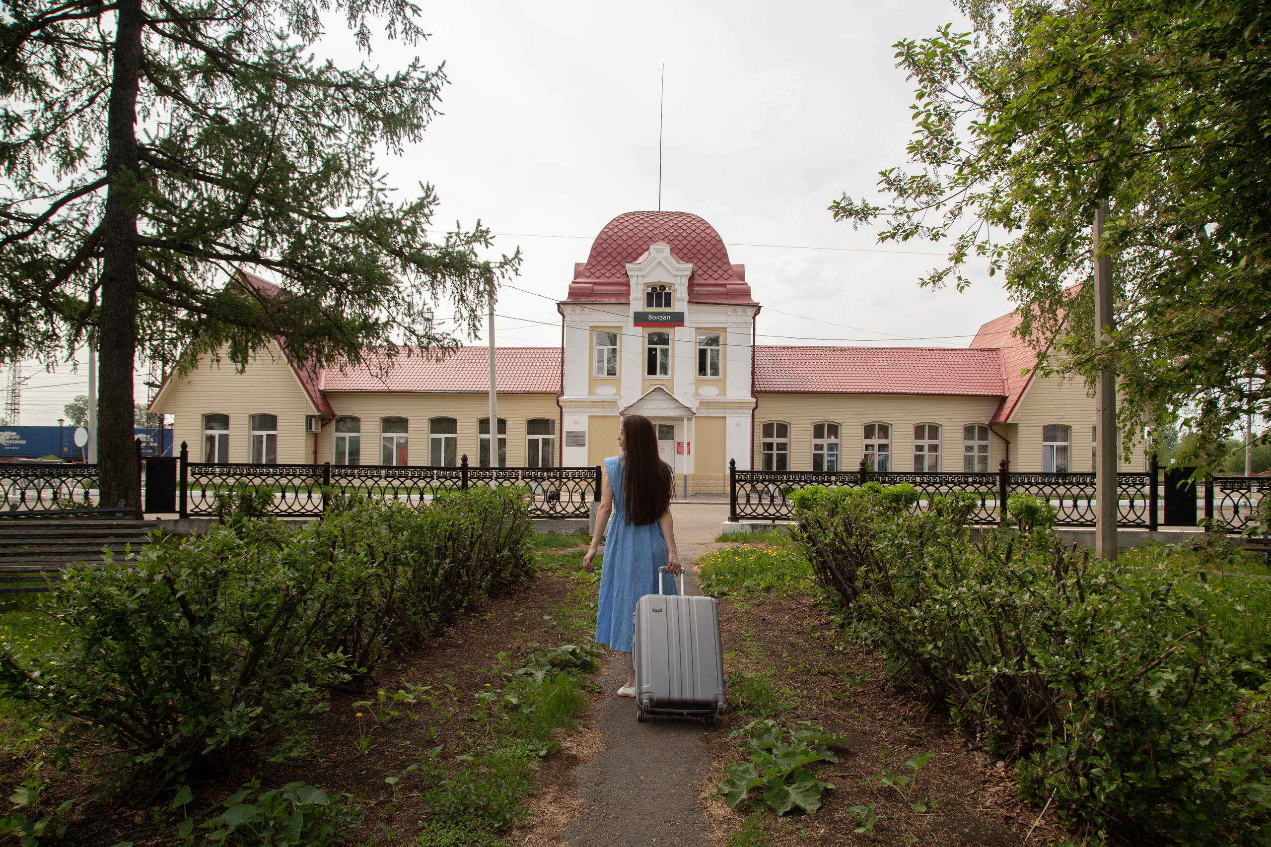 Имиджевая съёмка (ЖД вокзал г. Серов). Фотограф Галина Рагозина