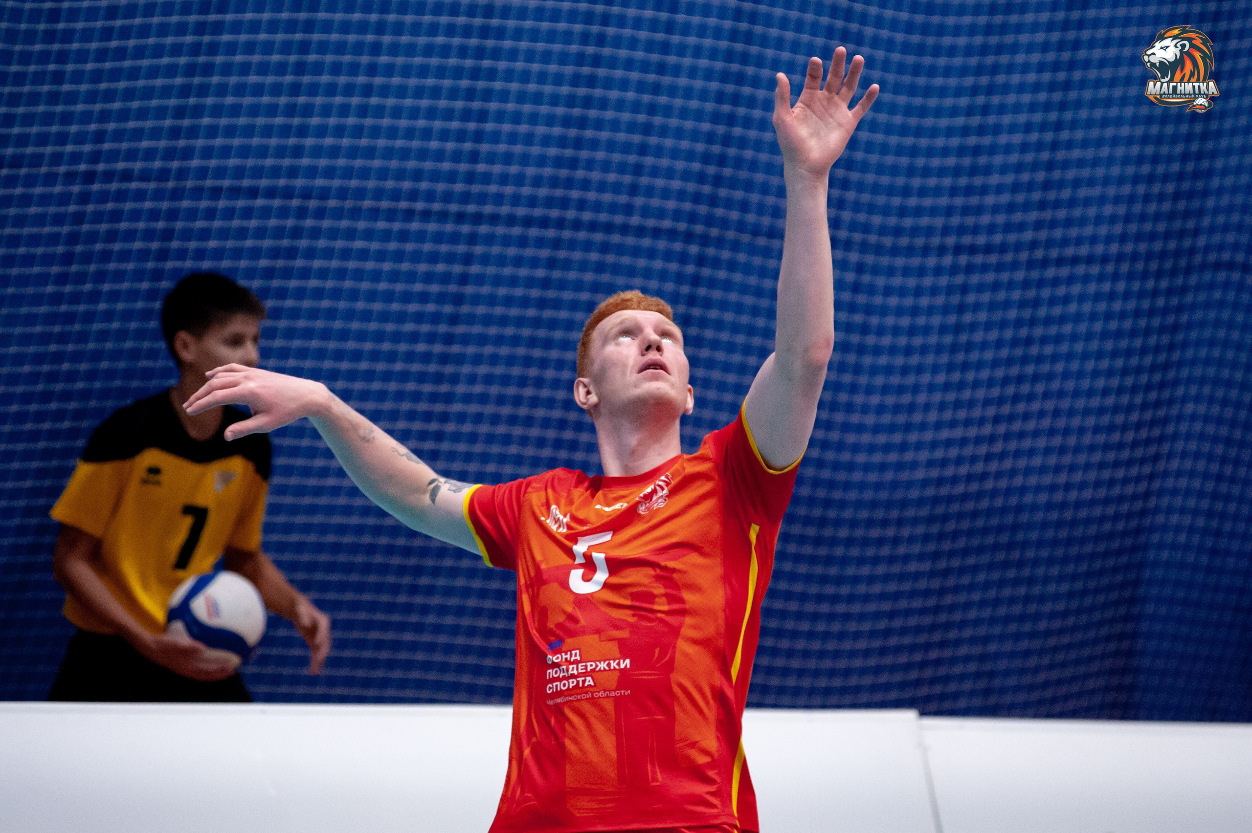 Чемпионат России по волейболу. Высшая лига А. Магнитка — Локомотив-Изумруд. Фотограф Магнитогорск Данил Семенов