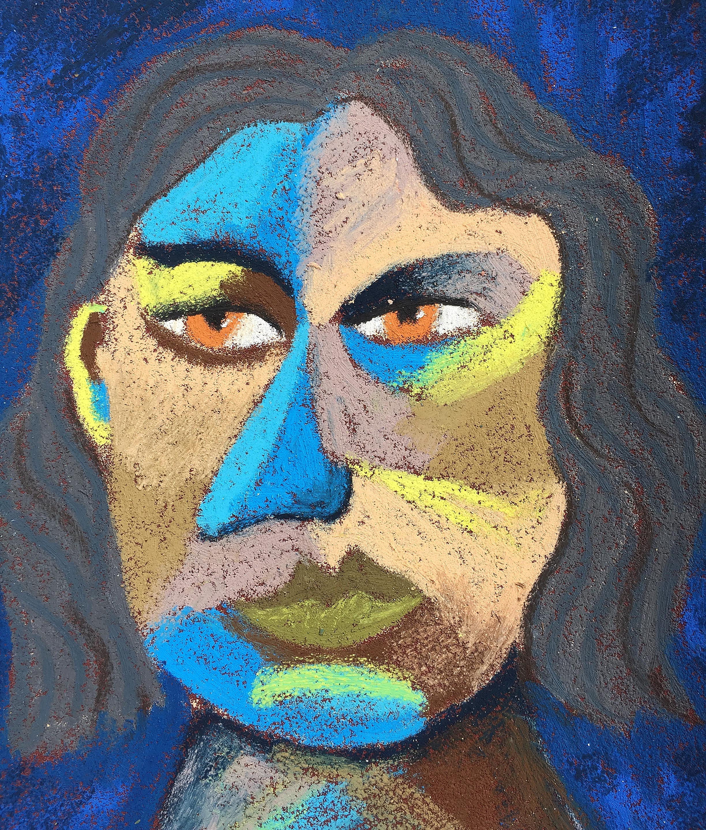 Material: Oil pastel, paperSize: 28 x 23 cm