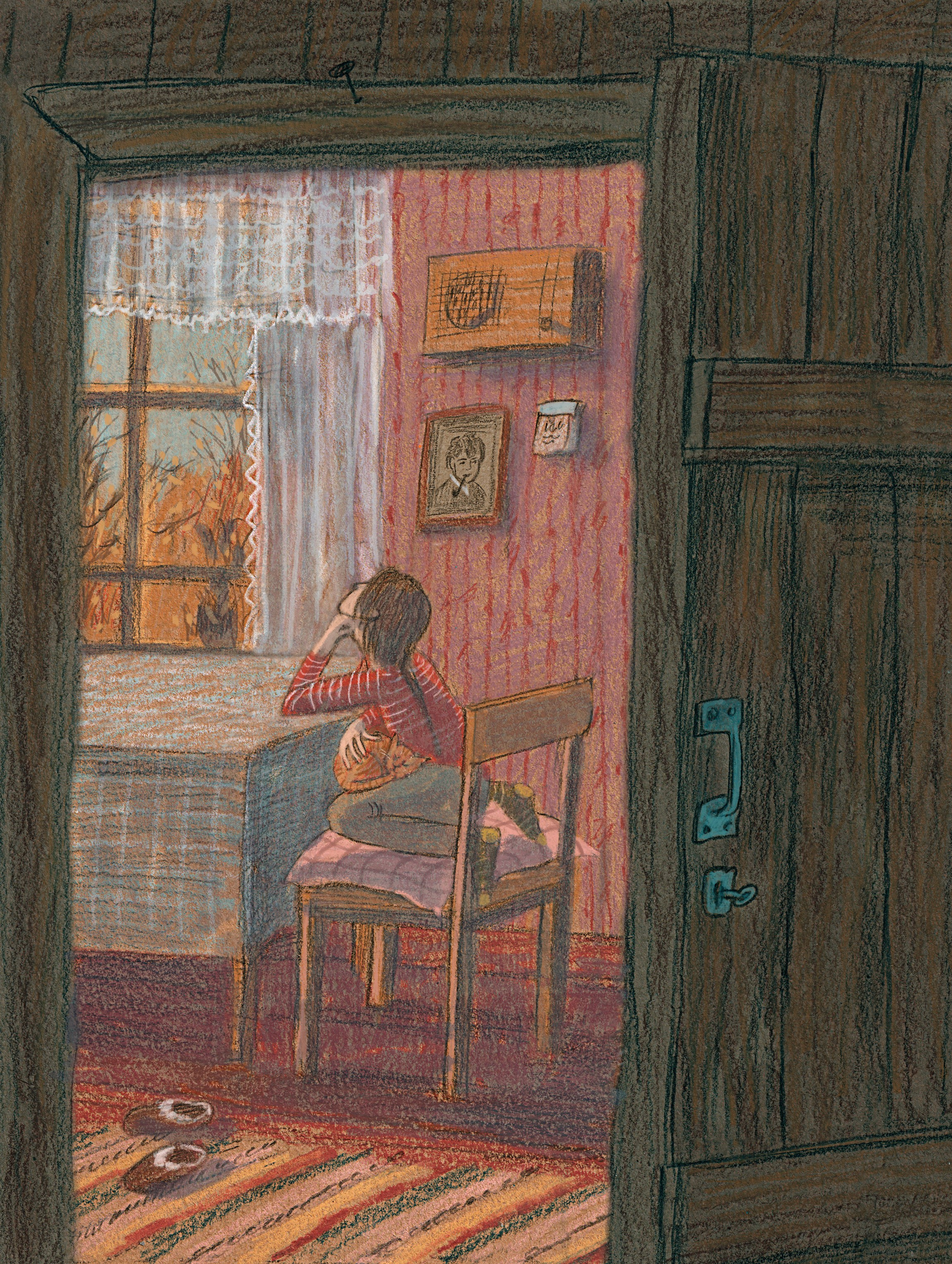 «Таинственный серый» книга Екатерины Мартиновской. Художник Карина Милосердова