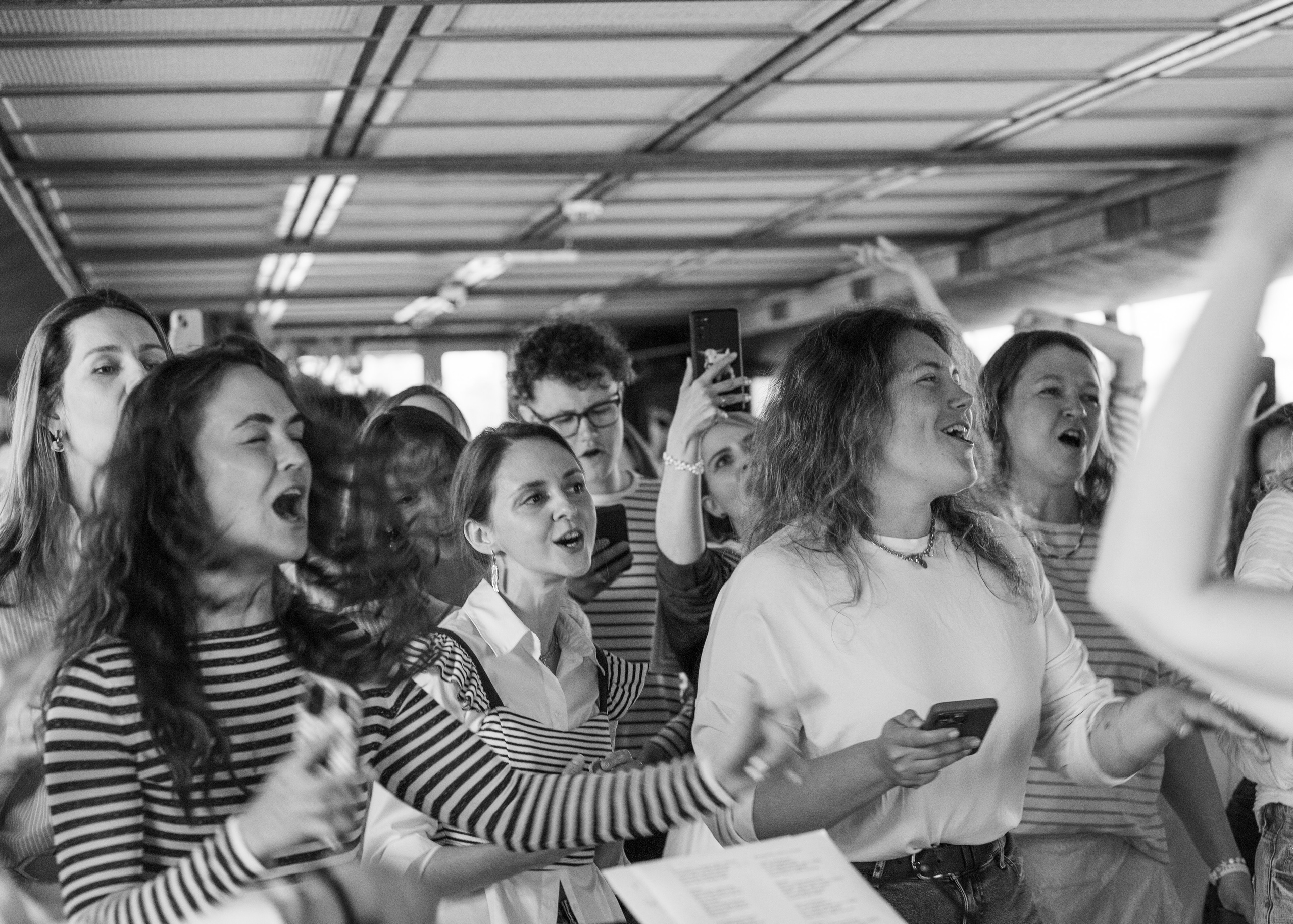 Fun choir (Moscow). Lyric photographer