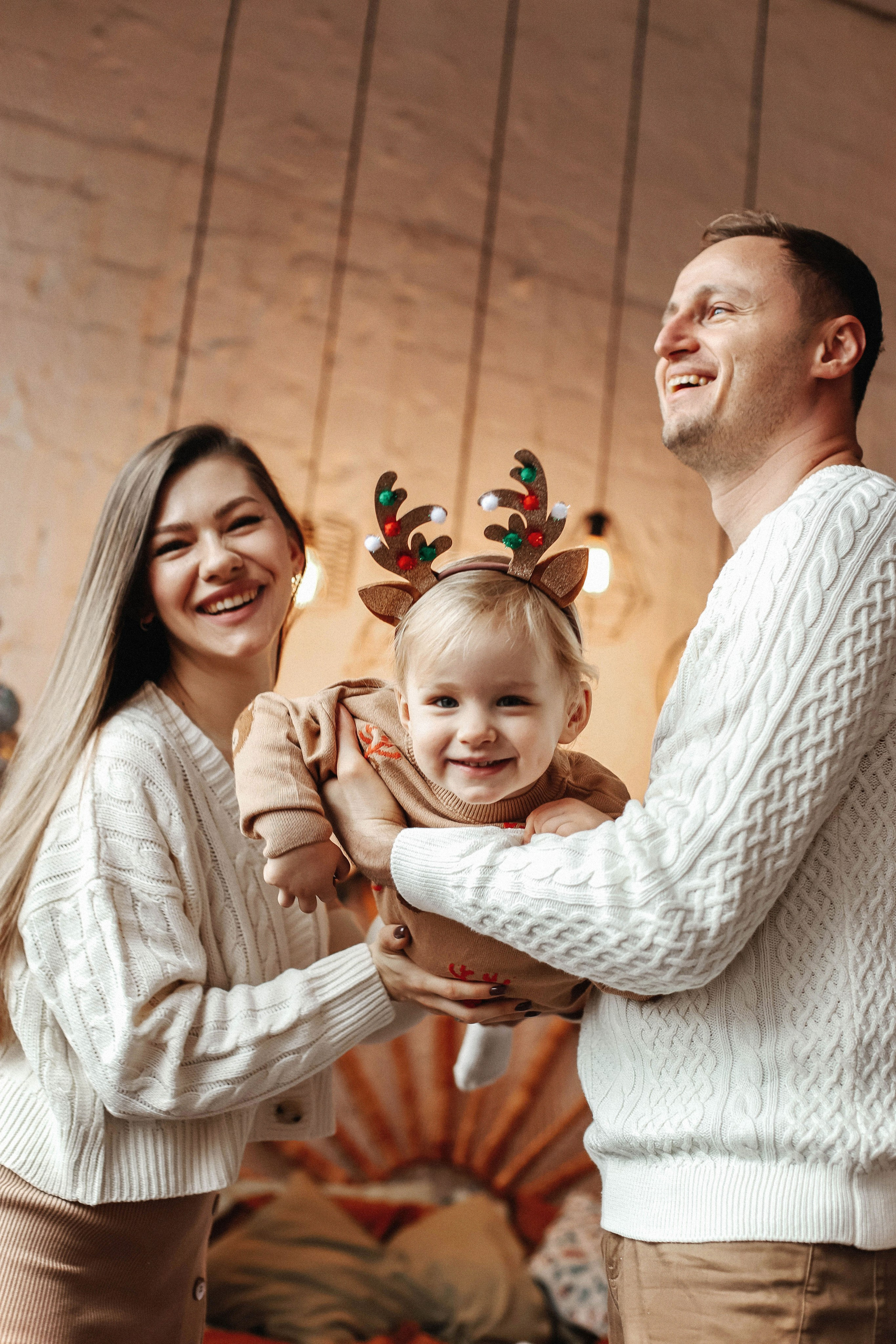 Новогодняя семейная фотосессия с детьми. Свадебный и семейный фотограф в Москве
