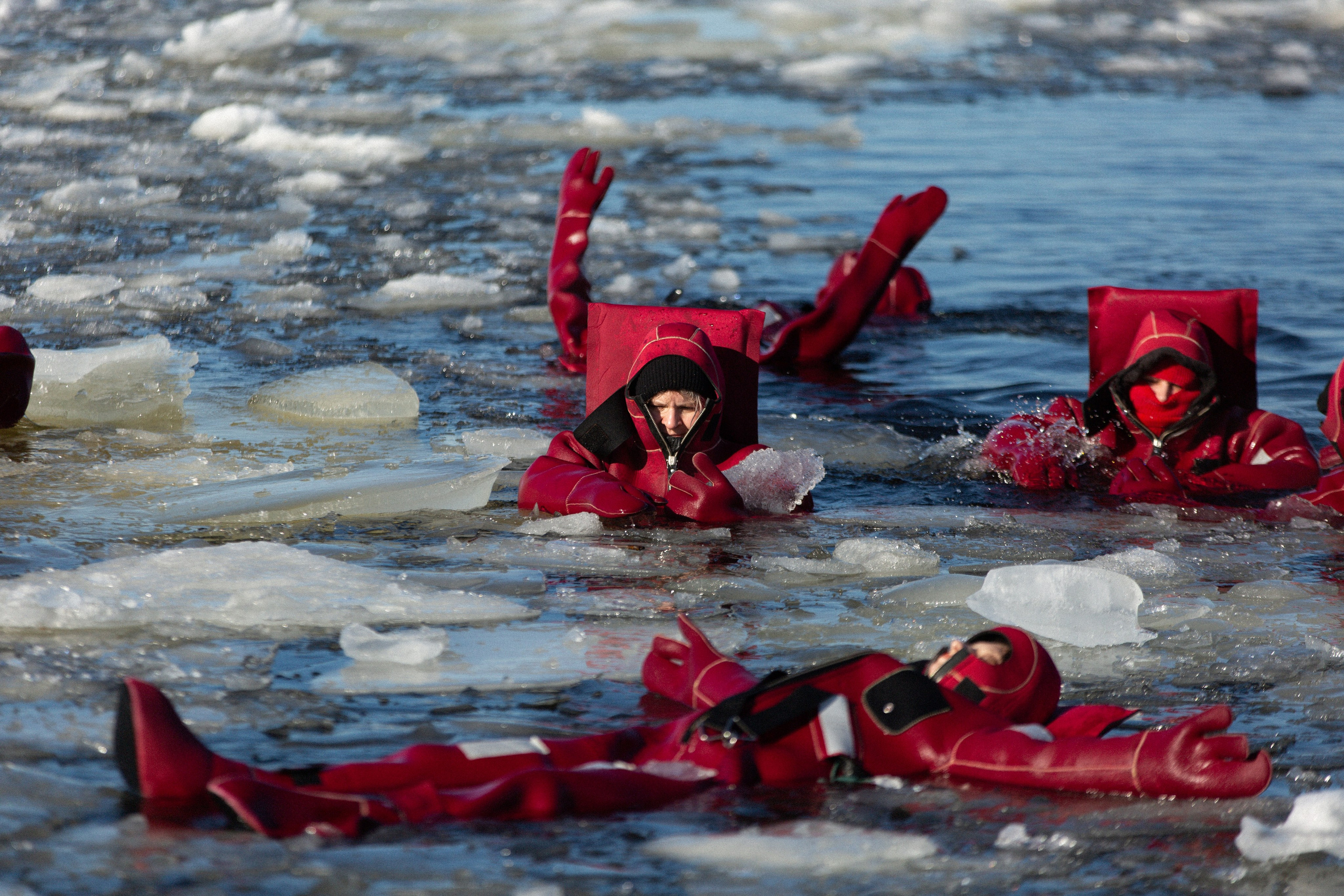 Ice floating. Снимаю съемки