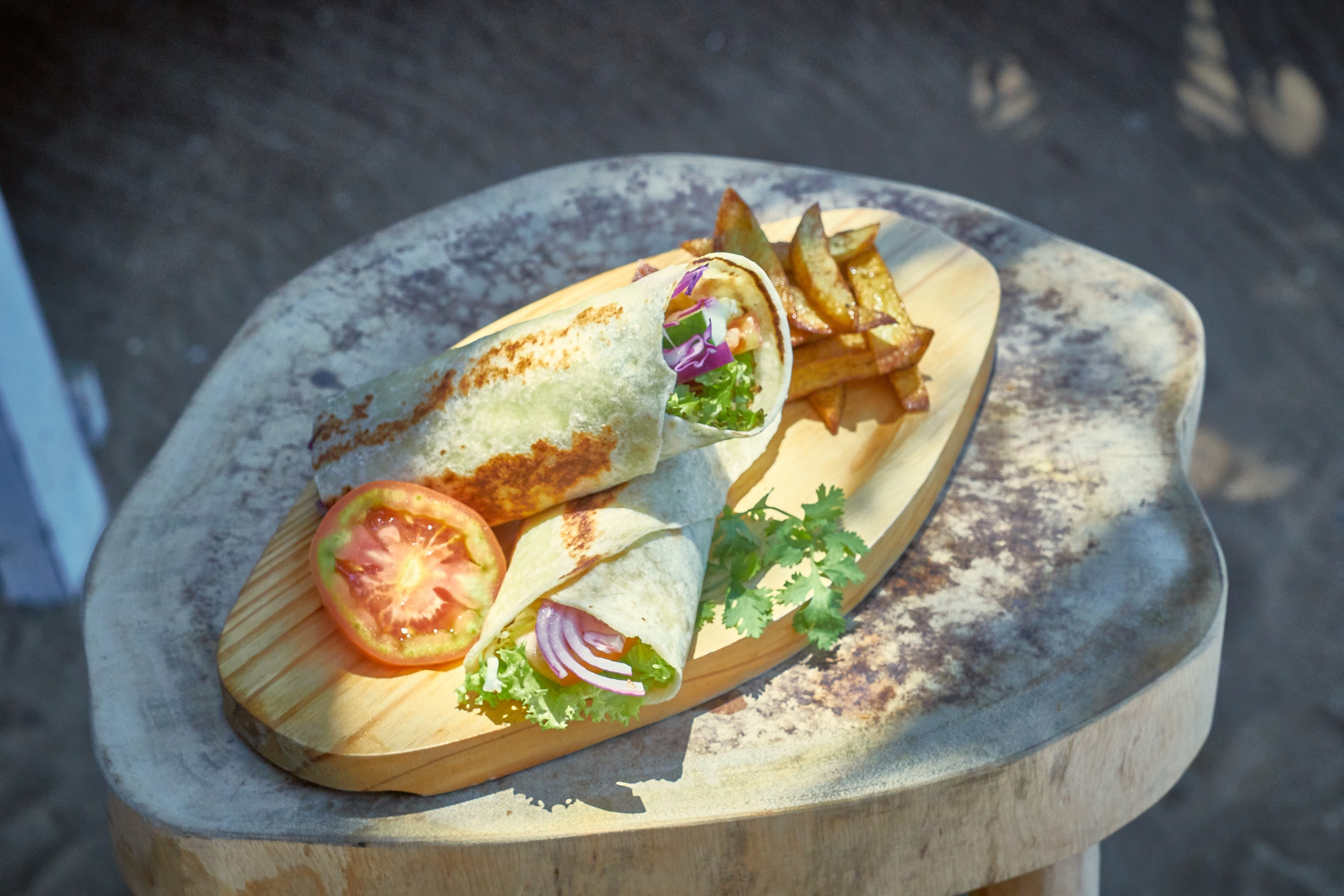 Food. Filmmaker Vadim Averin