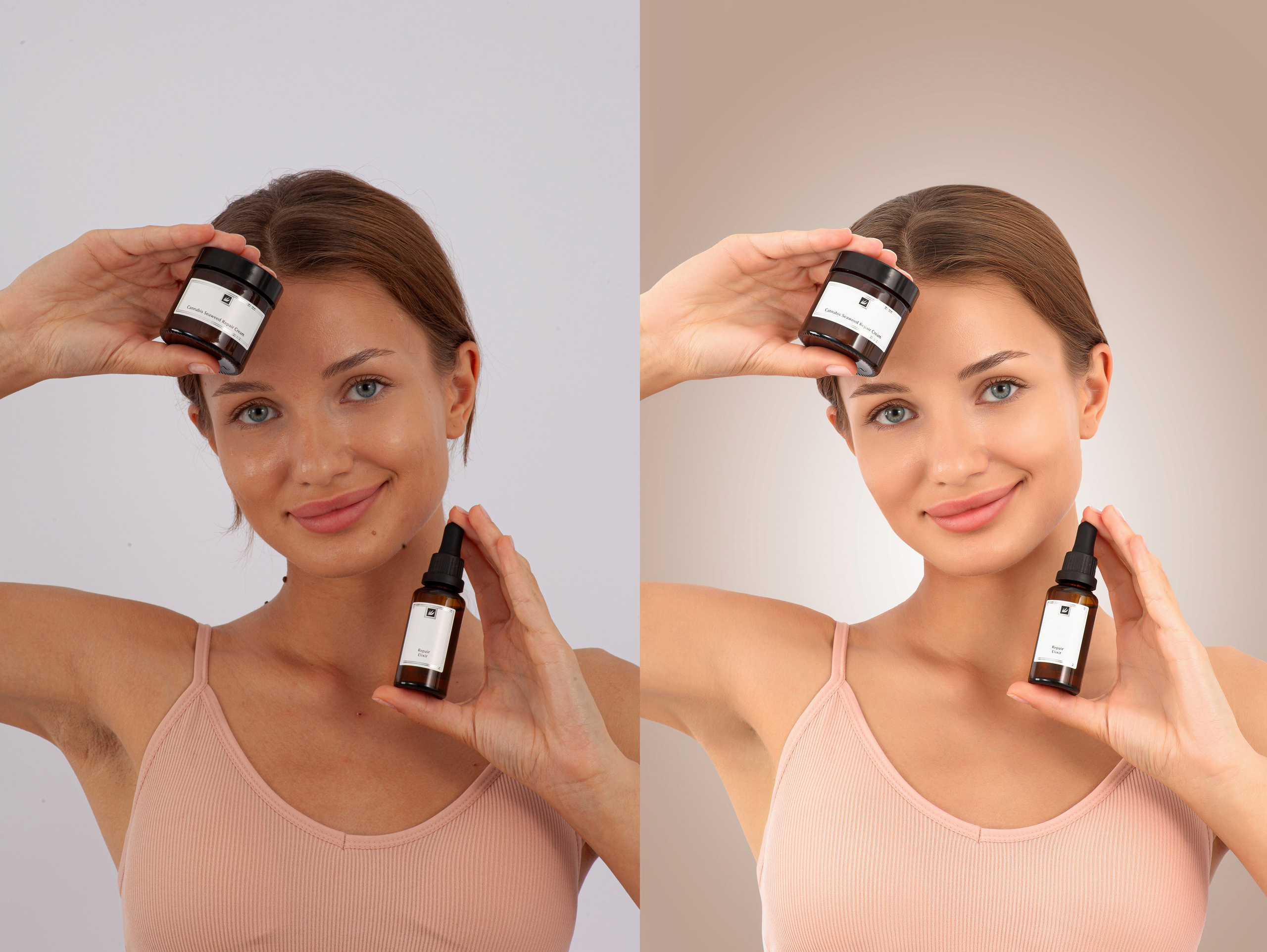 Для рекламы косметики