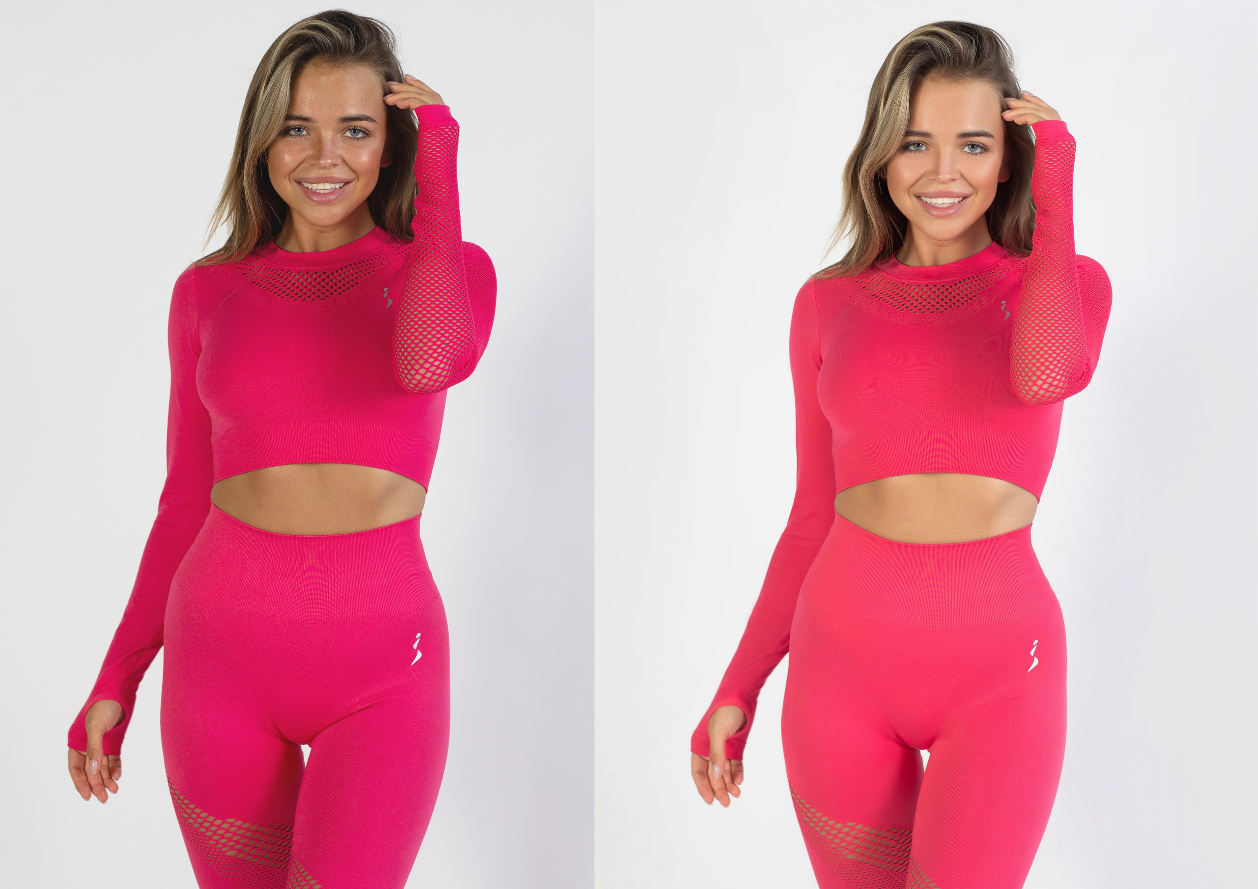 Для рекламы спортивной одежды и питания