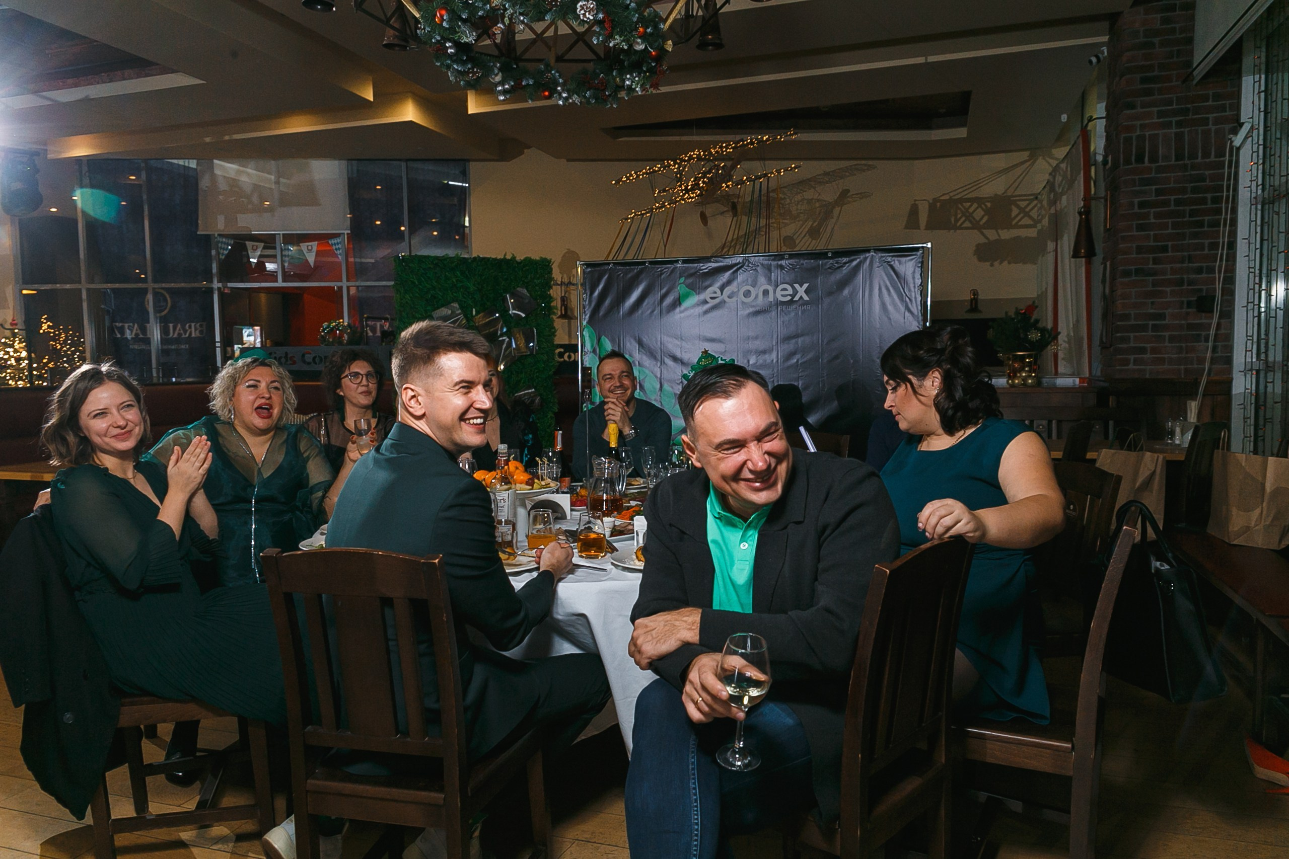Новогодняя вечеринка компании Econex. Событийный фотограф Максим Бескоровайновнов