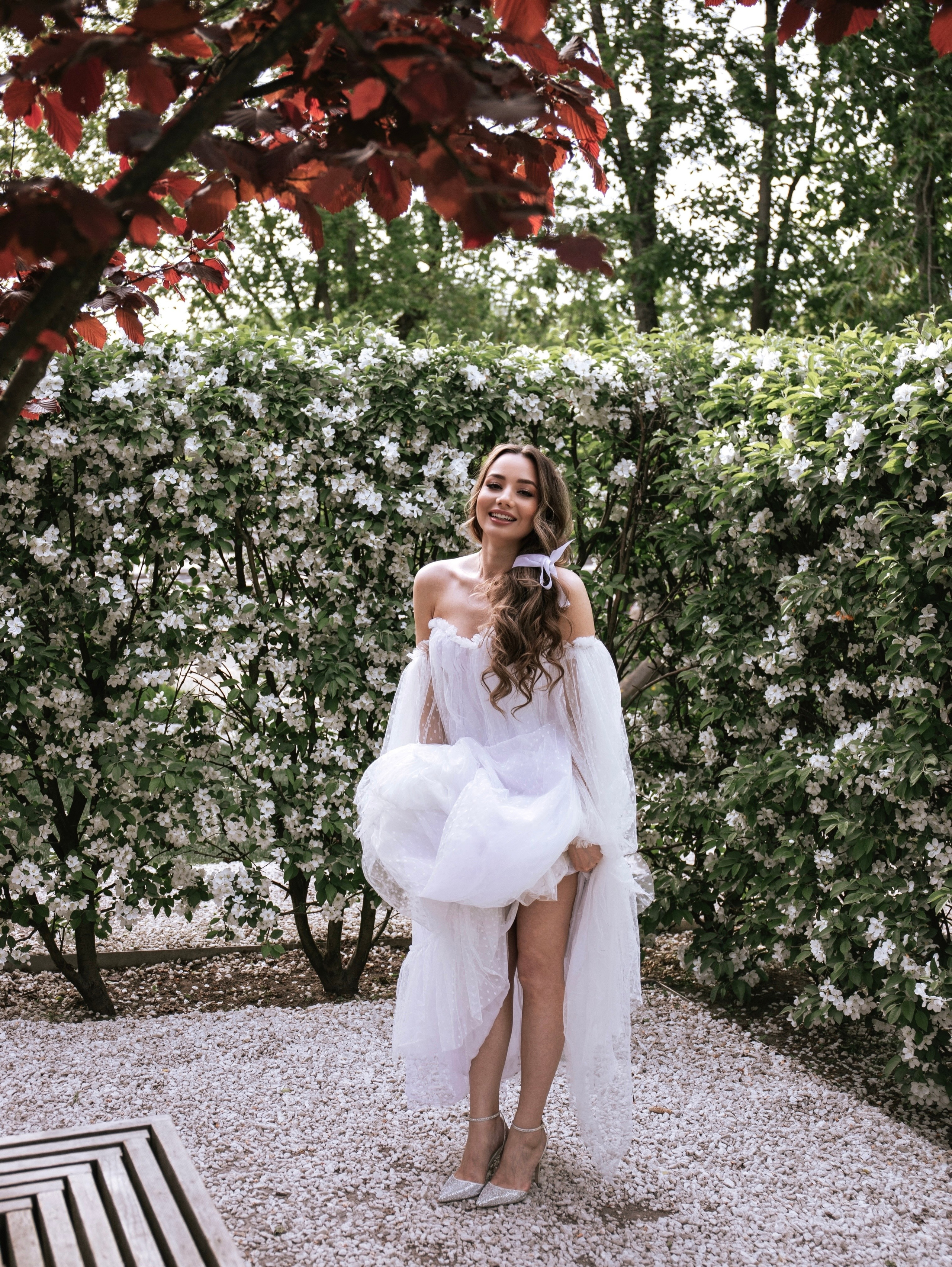 Цветение лабиринта ВДНХ. Свадебный и семейный фотограф в Москве Мила Широких