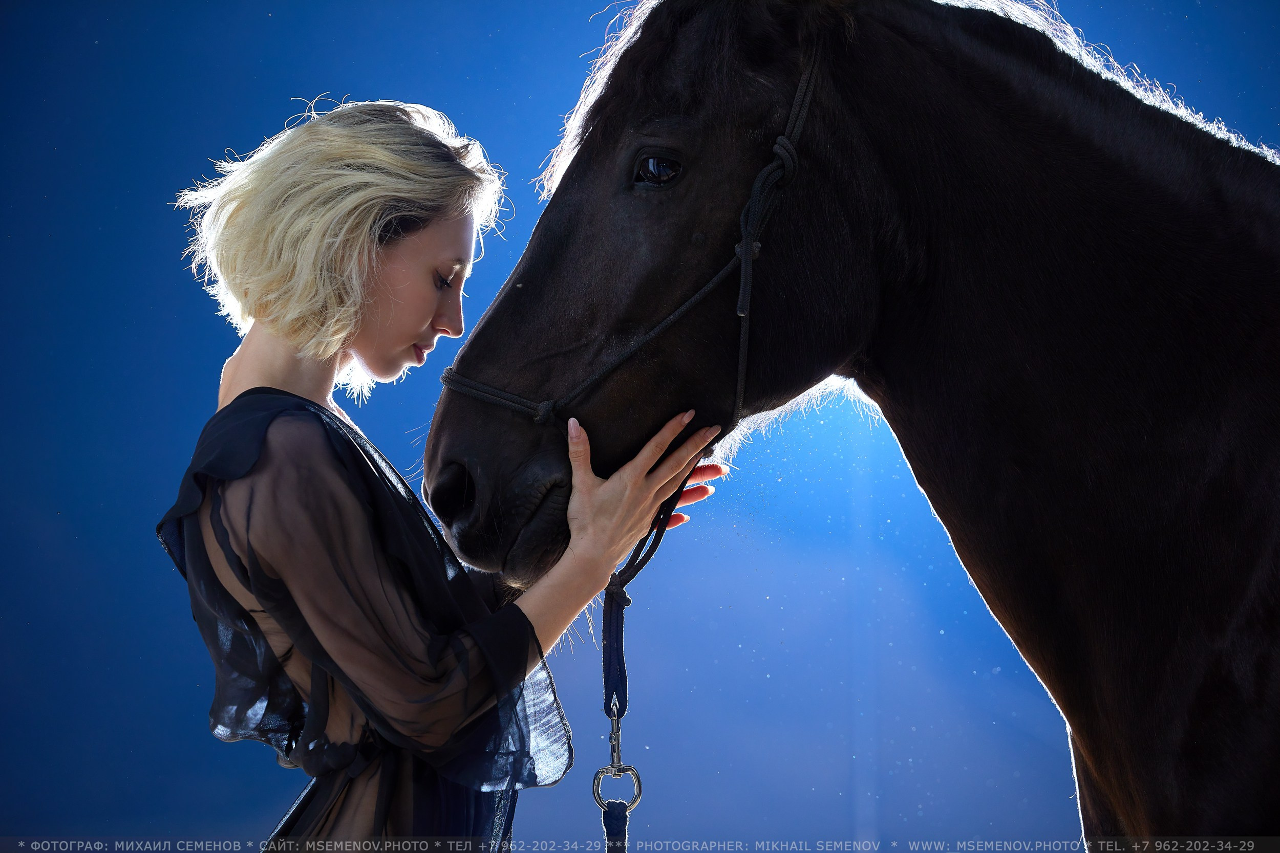 Фотосессия девушек с лошадьми Фотограф Михаил Семенов, г. Ярославль