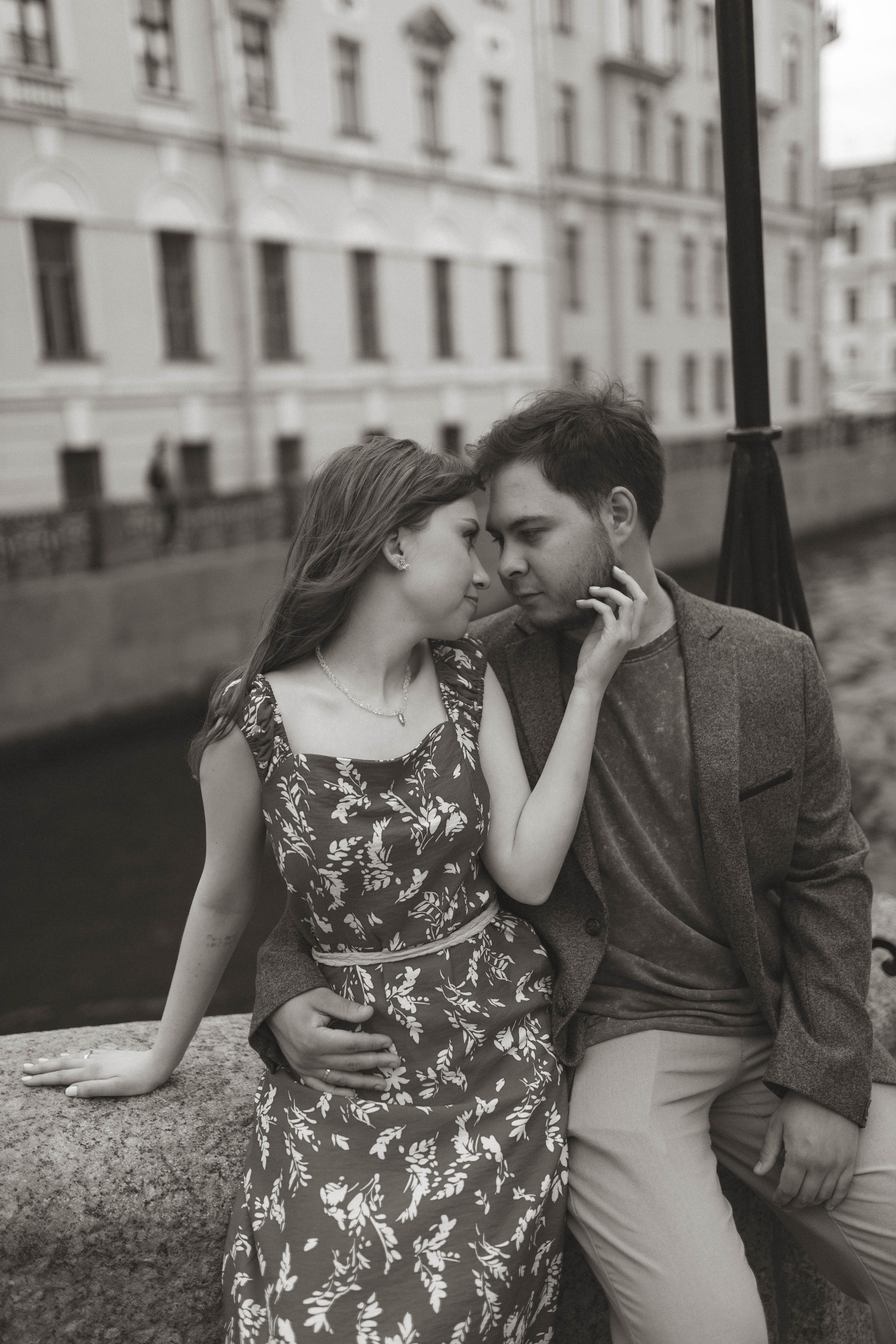 Love story Зимний мост. Фотограф в Санкт-Петербурге Полина