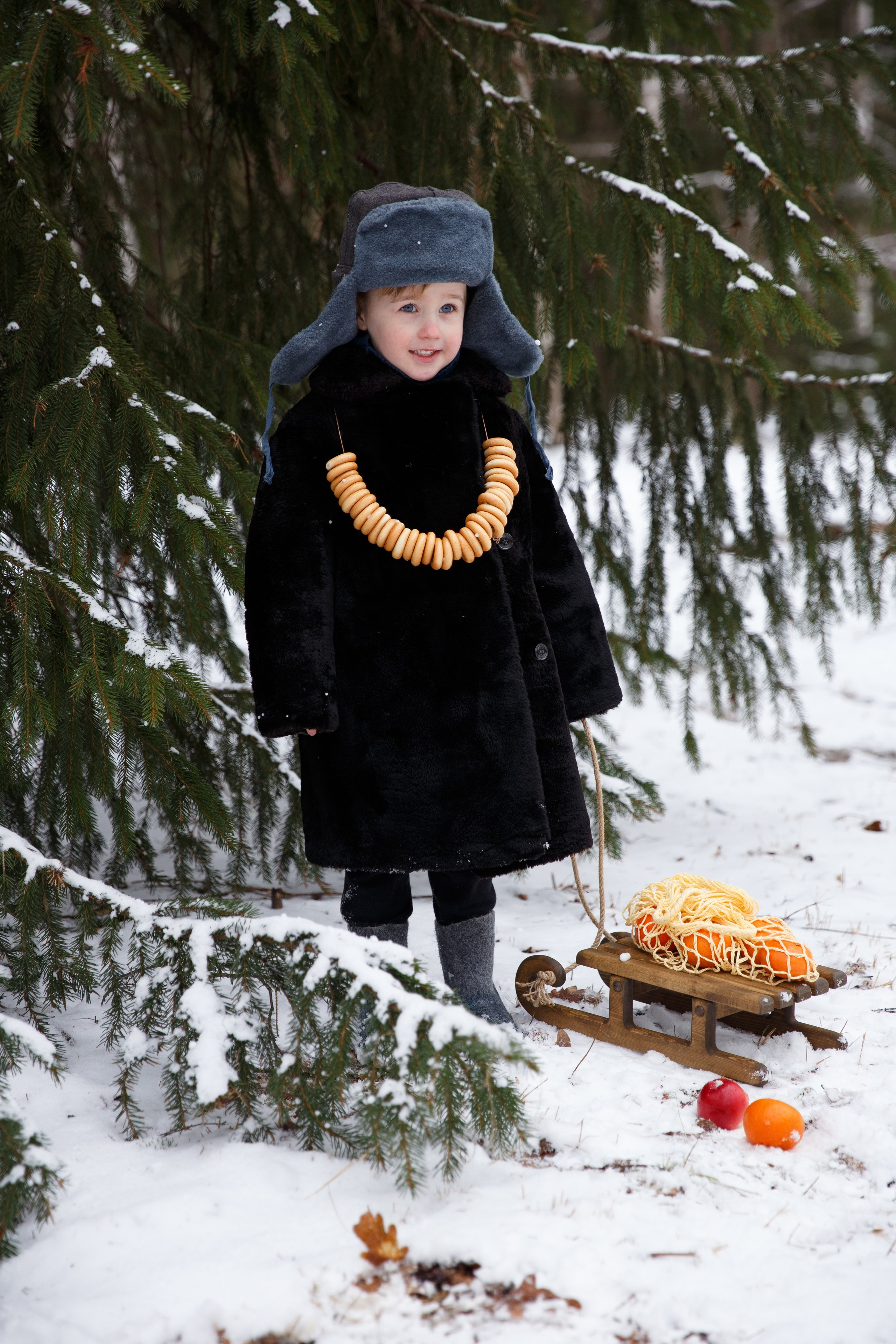 Зима. Егор. Детский и Семейный фотограф в Санкт-Петербурге